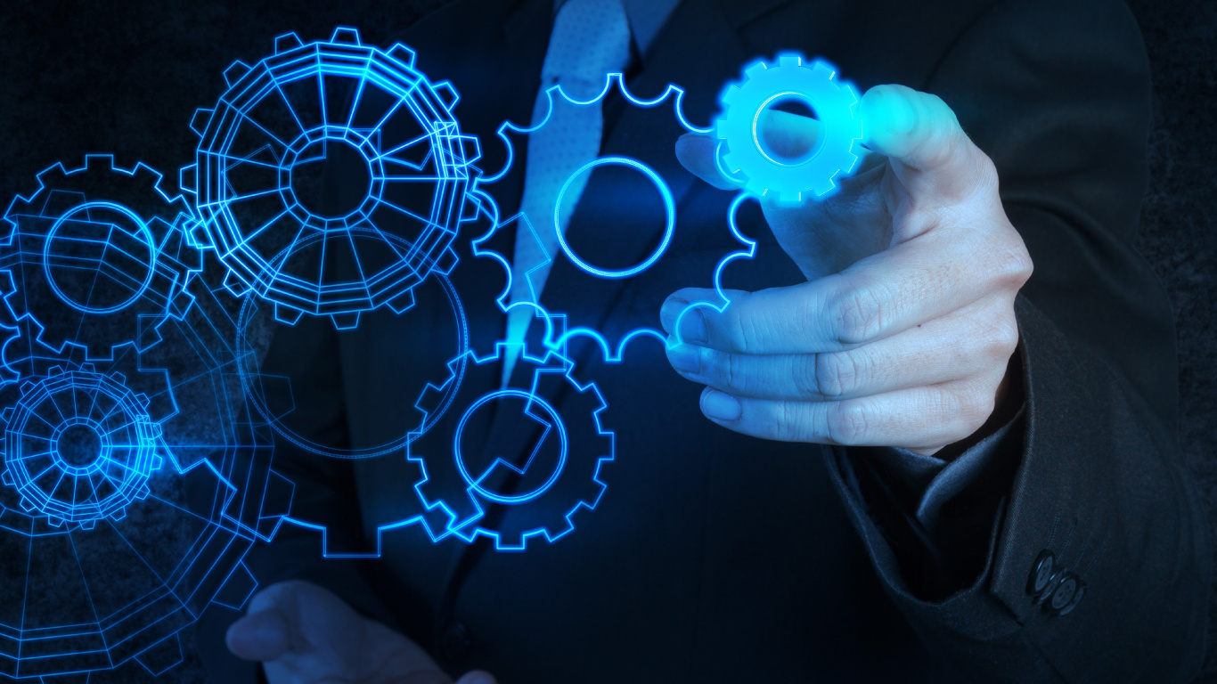 Peinture Abstraite Bleue et Blanche. Wallpaper in 1366x768 Resolution