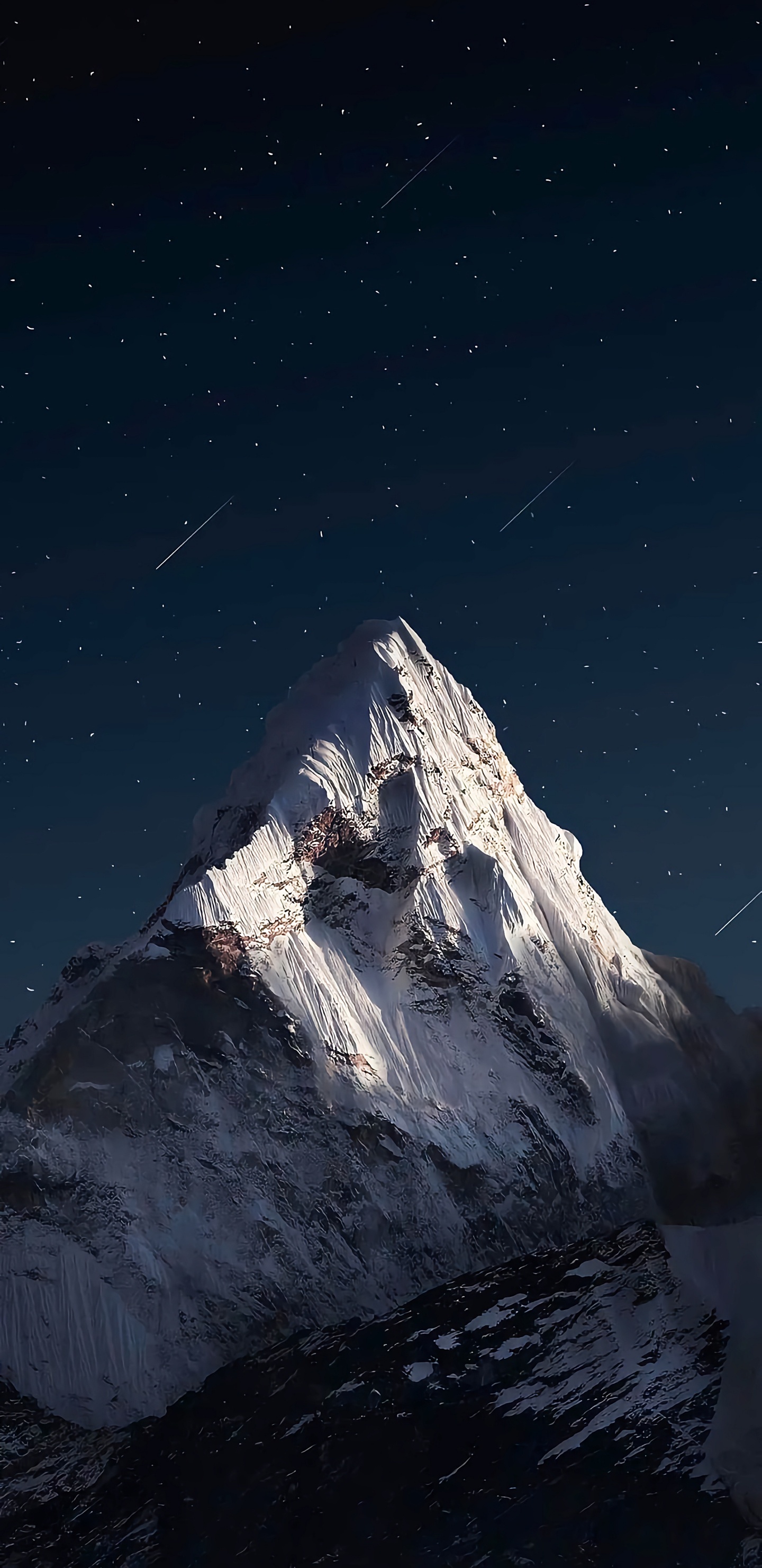 Alpes, Paysage Naturel, Pente, Neige, Les Reliefs Montagneux. Wallpaper in 1440x2960 Resolution