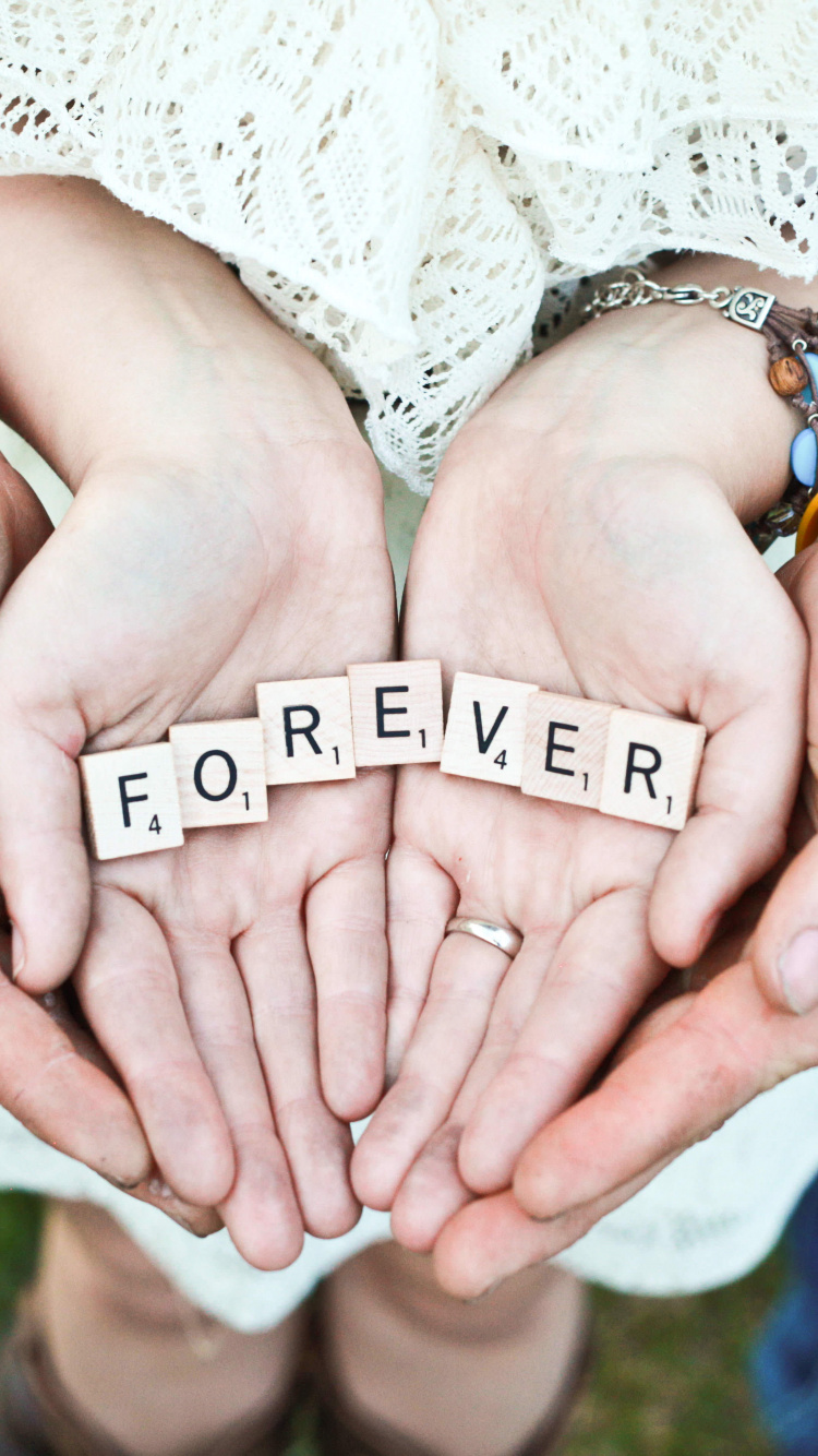 Freundschaft, Liebe, Die Hände Halten, Finger, Nagel. Wallpaper in 750x1334 Resolution