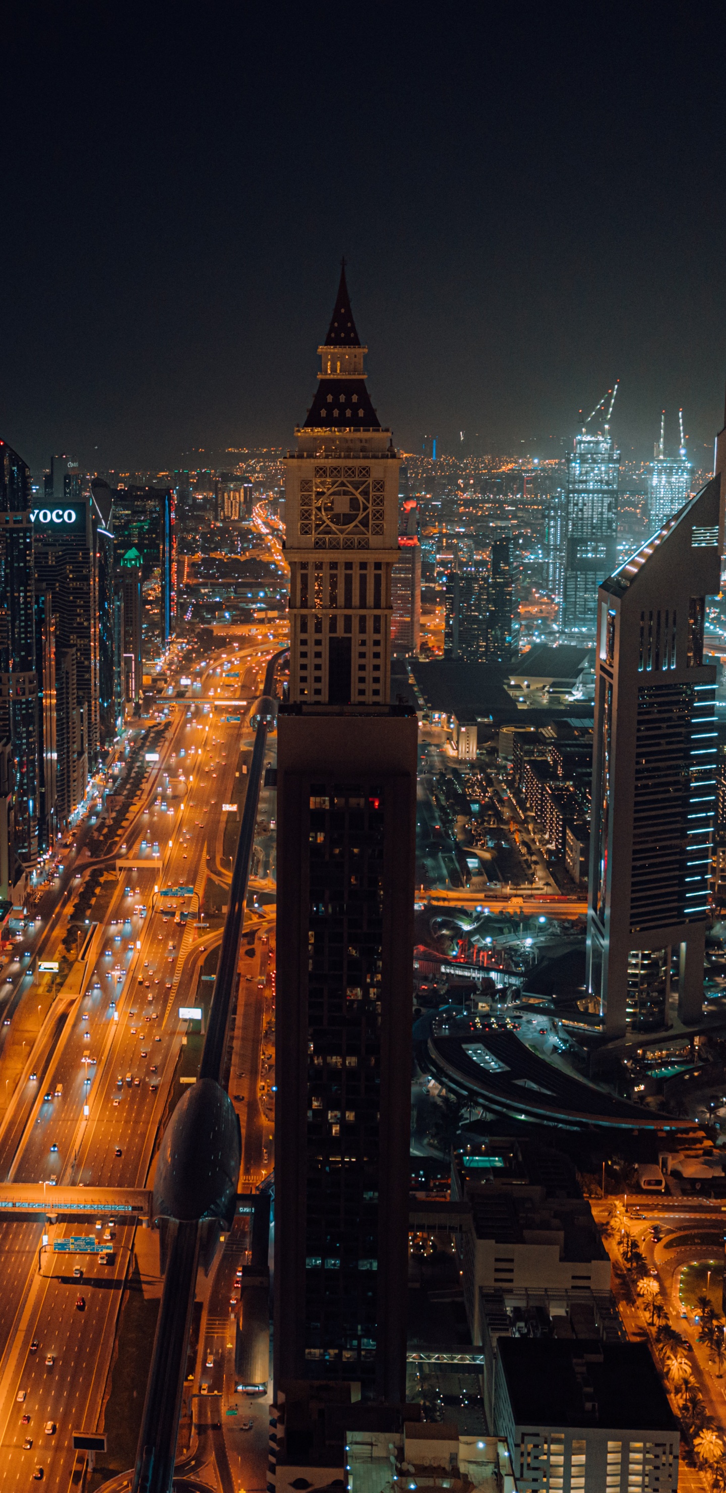 Edificio, Torre, Torre de Bloques, Condominio, Atardecer. Wallpaper in 1440x2960 Resolution