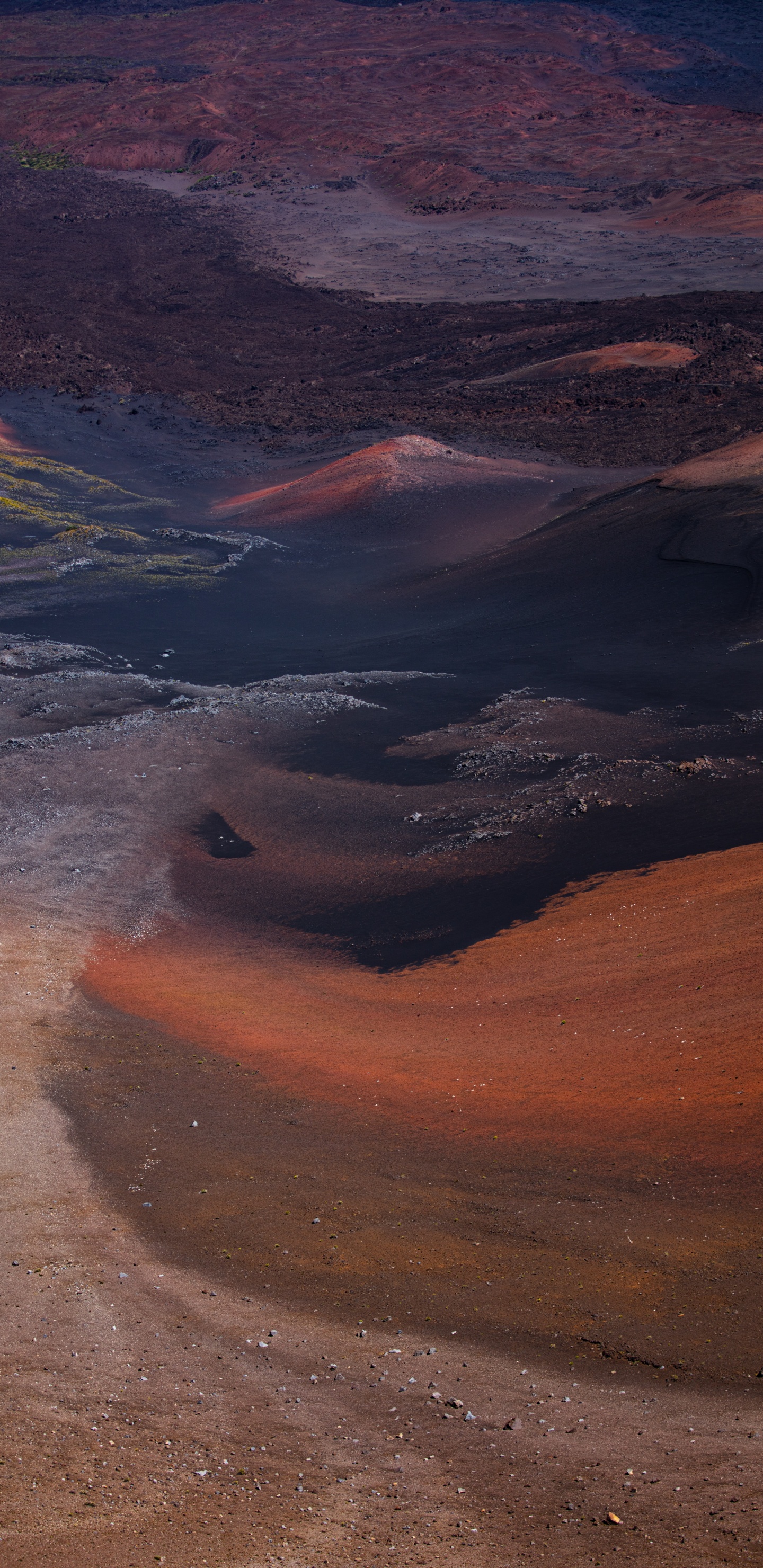 Atmosphere, Djanet, Landscape, Haleakala Crater, Sand. Wallpaper in 1440x2960 Resolution