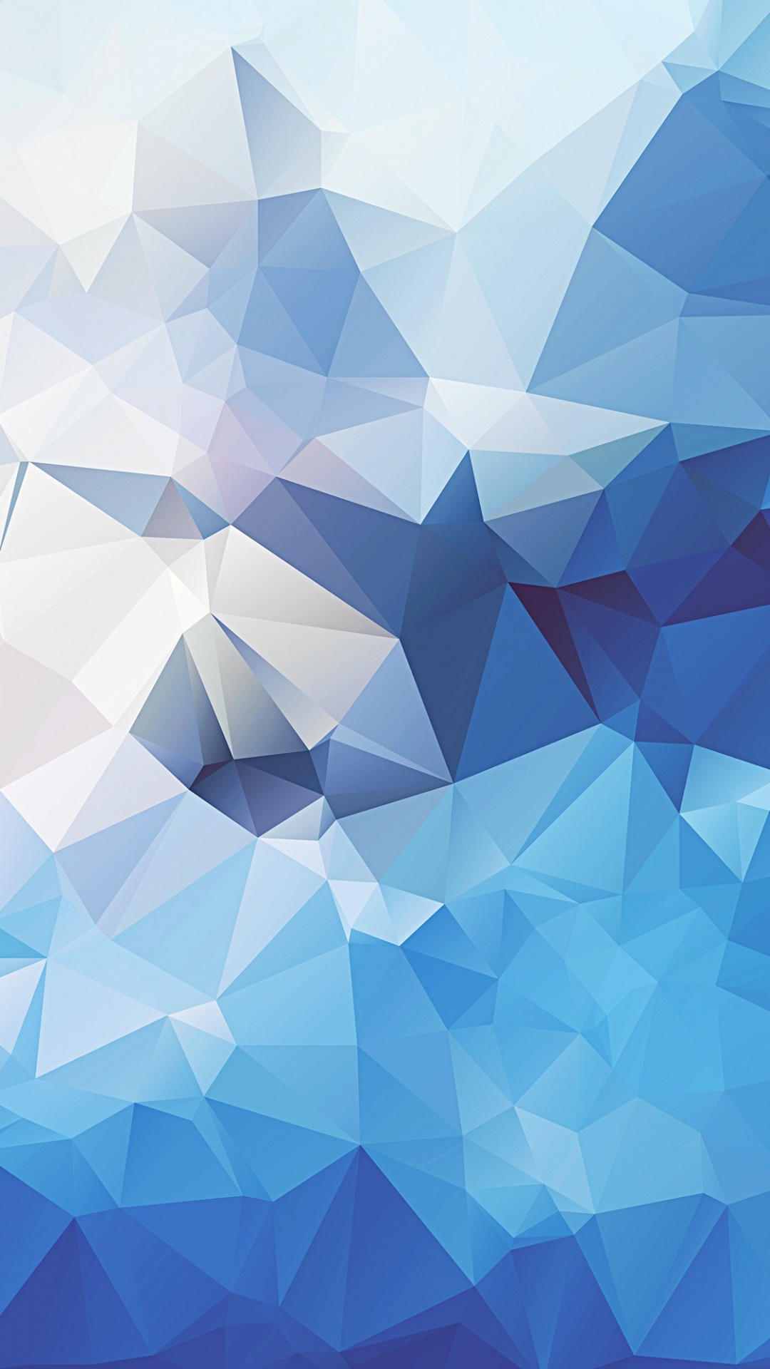 Blue and White Abstract Painting. Wallpaper in 1080x1920 Resolution