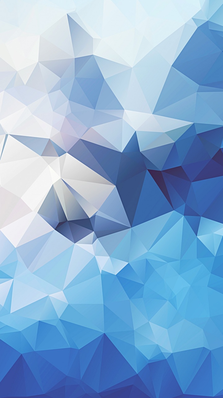 Blue and White Abstract Painting. Wallpaper in 720x1280 Resolution