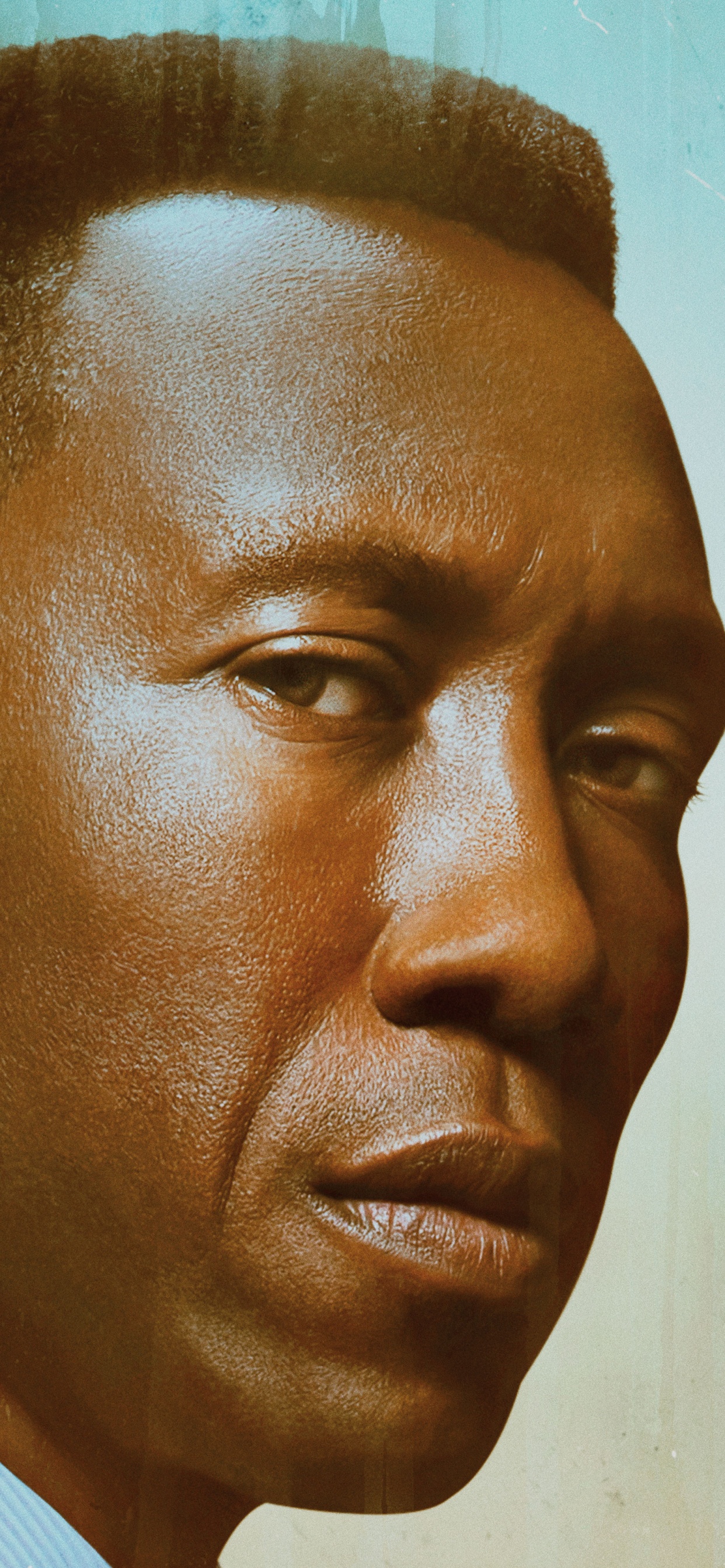 Hombre de Traje Blanco y Negro. Wallpaper in 1242x2688 Resolution