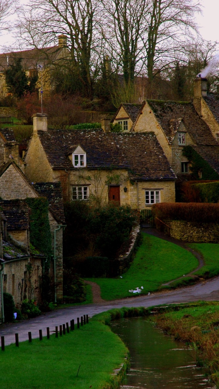 性质, 的房子, 农村地区, 村庄, 农舍 壁纸 720x1280 允许