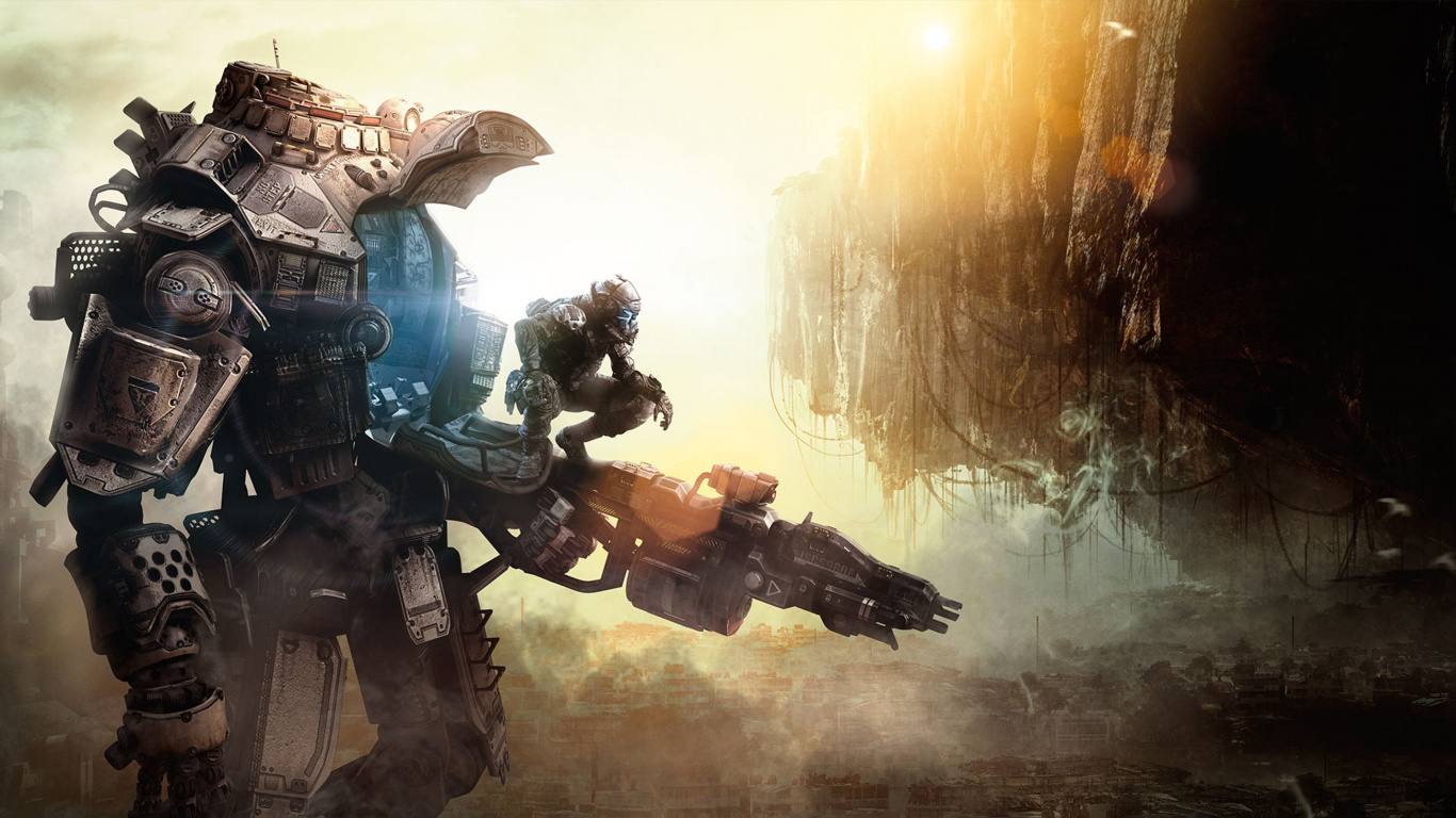Titanfall, Titanfall 2, Xbox One, Respawn Entertainment, Jeu Pc. Wallpaper in 1366x768 Resolution