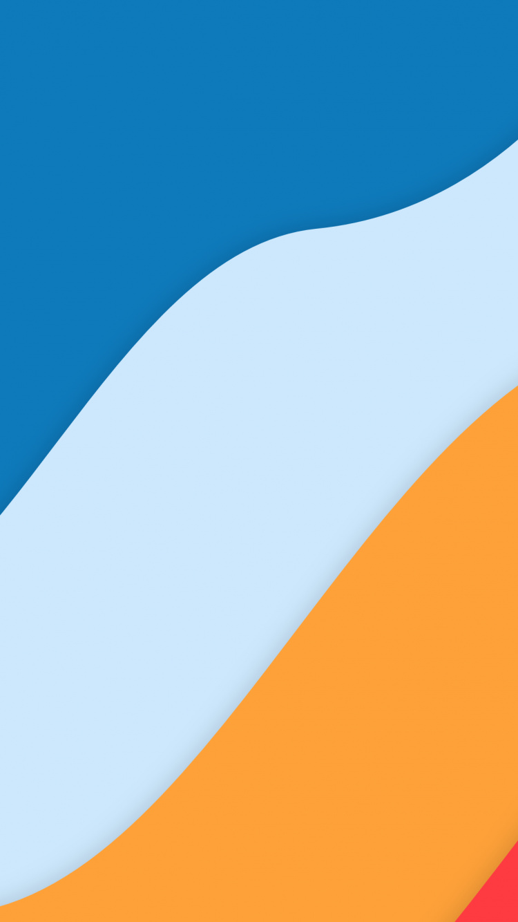 Naranja, Azul, Ambar, Carmine, Azure. Wallpaper in 750x1334 Resolution