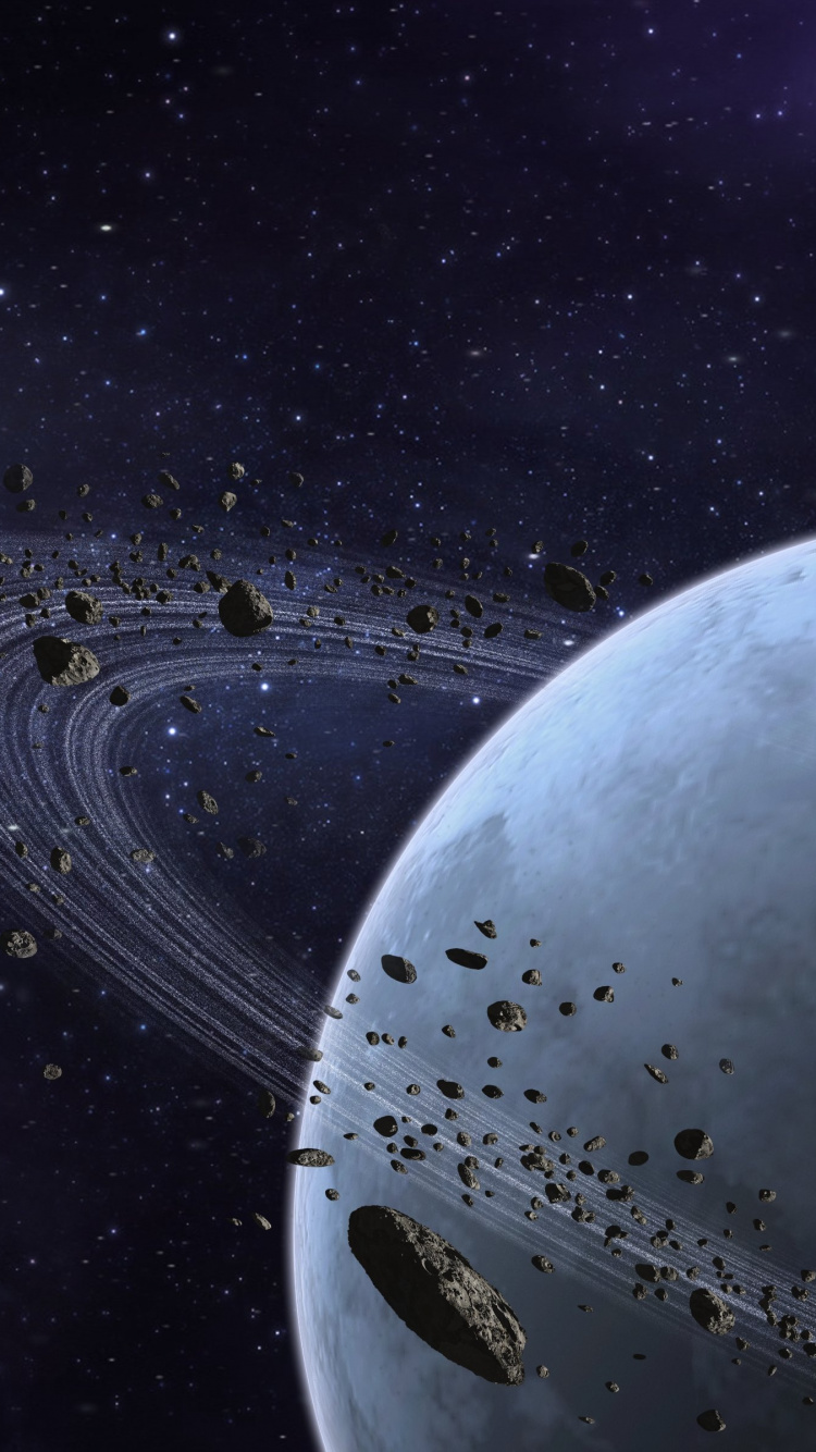 Globos Blancos y Rojos en la Carretera de Asfalto Negro Durante la Noche. Wallpaper in 750x1334 Resolution