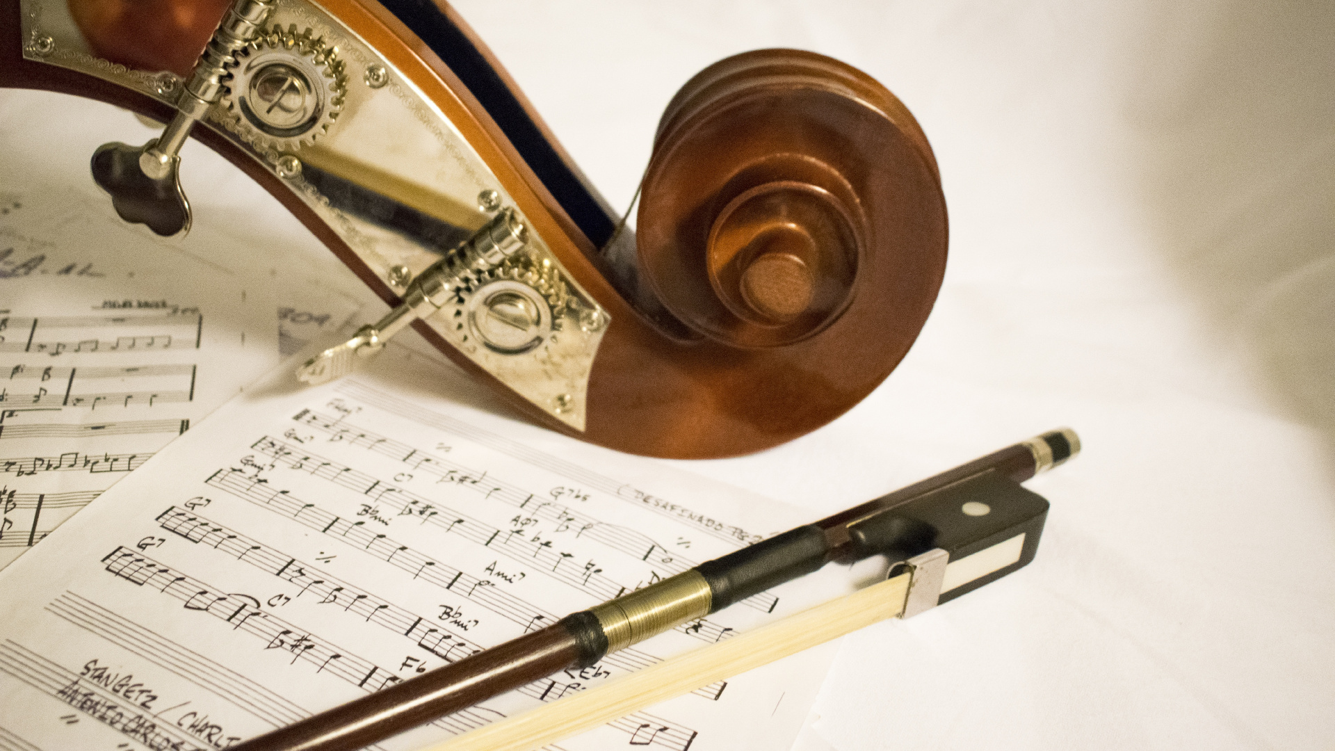 Double Bass, Classical Music, Music, Musical Instrument, Composer. Wallpaper in 1920x1080 Resolution