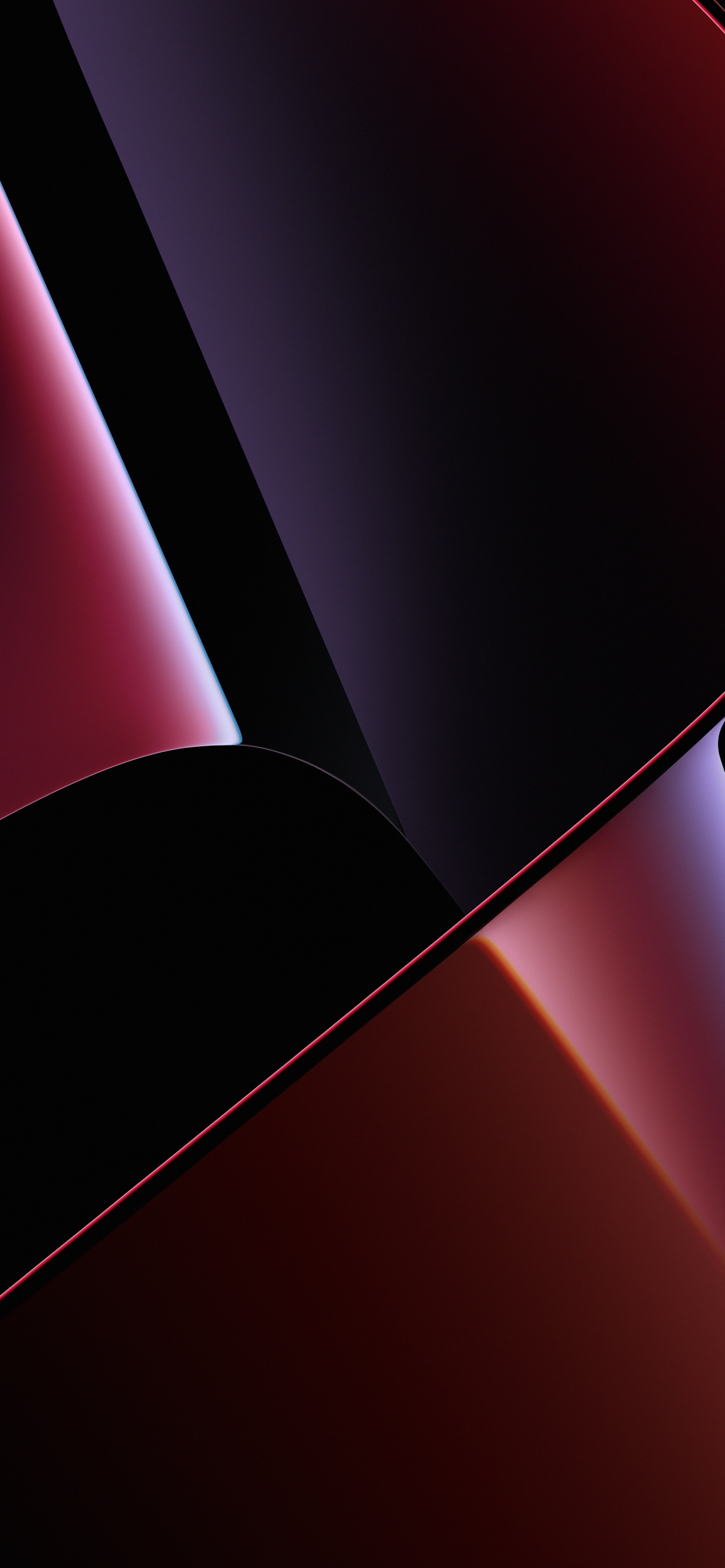 New 2021 MacBook Pro (Chroma-Red Dark) Stock Wallpaper in Ultra HD. Wallpaper in 1242x2688 Resolution