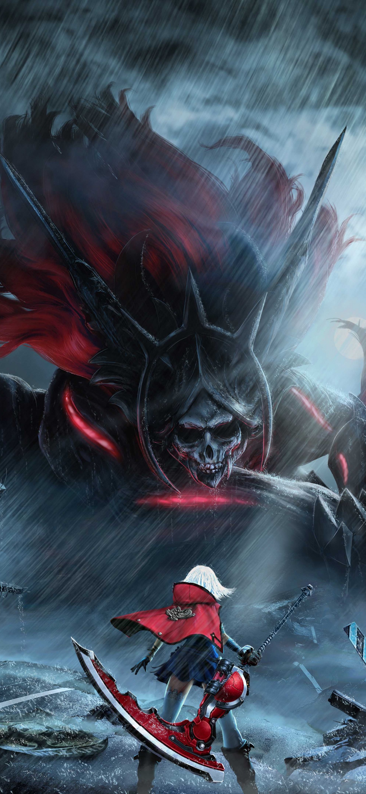 Bandai Namco Entertainment, Playstation Vita, Playstation 4, Playstation Portable, Dämonen. Wallpaper in 1242x2688 Resolution