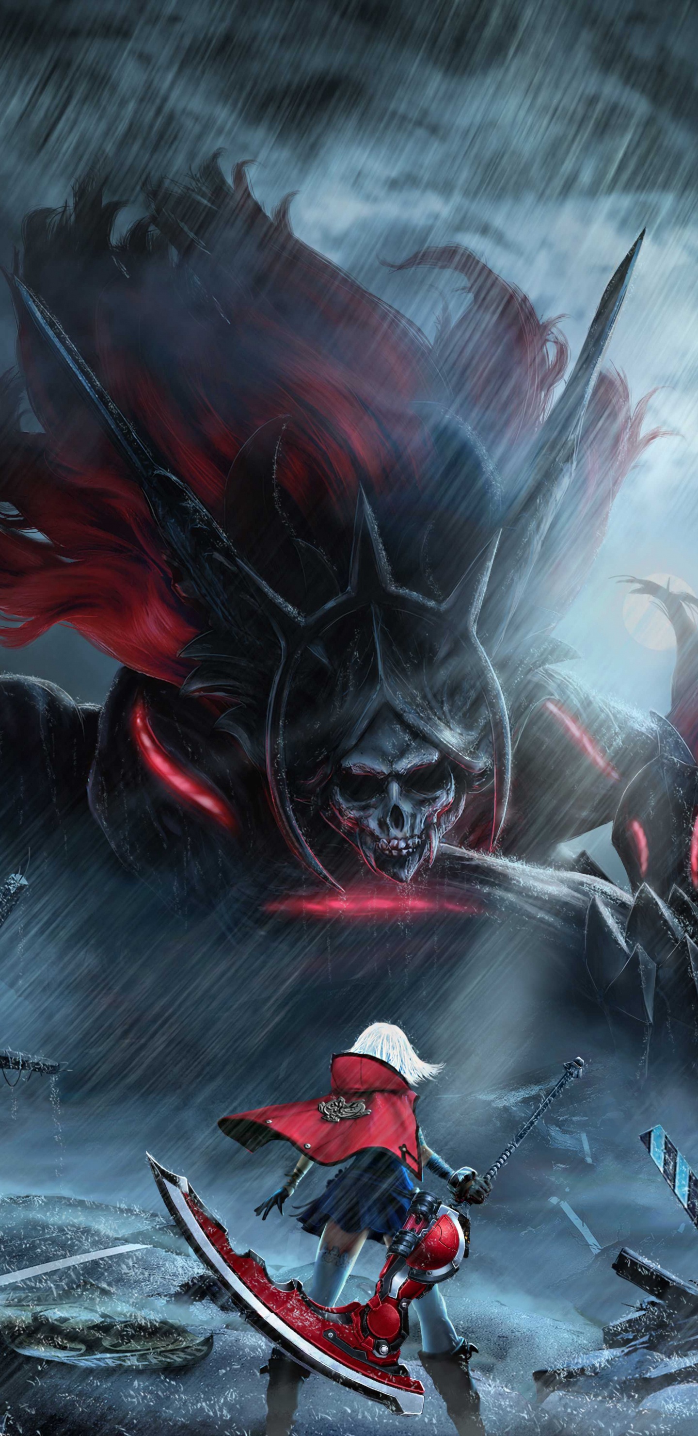 Bandai Namco Entertainment, Playstation Vita, Playstation 4, Playstation Portable, Dämonen. Wallpaper in 1440x2960 Resolution