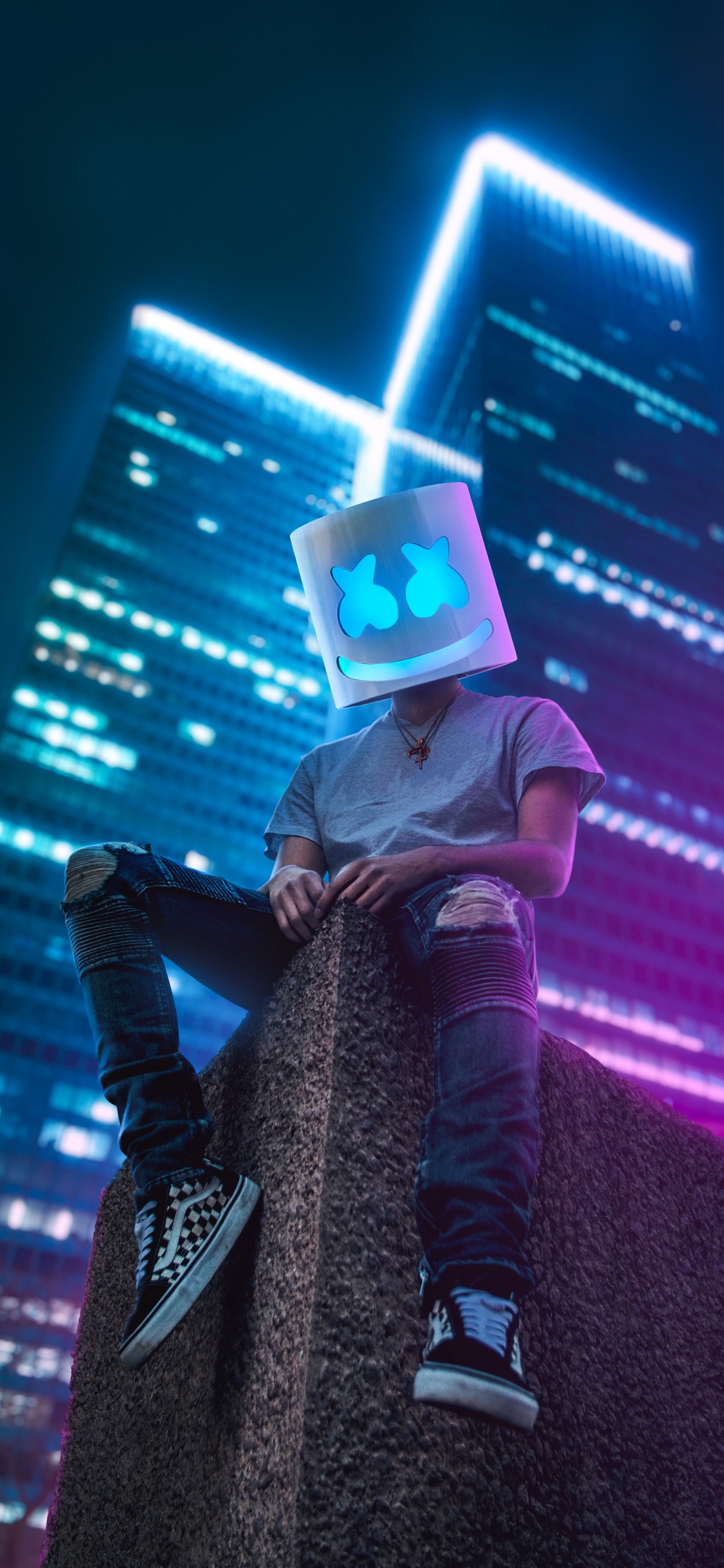 Youtube上的, 光, 紫色的, 帽子, 音乐艺术家 壁纸 1242x2688 允许