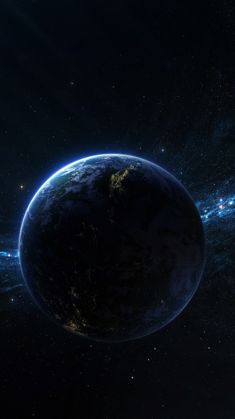 White Moon in The Sky. Wallpaper in 750x1334 Resolution