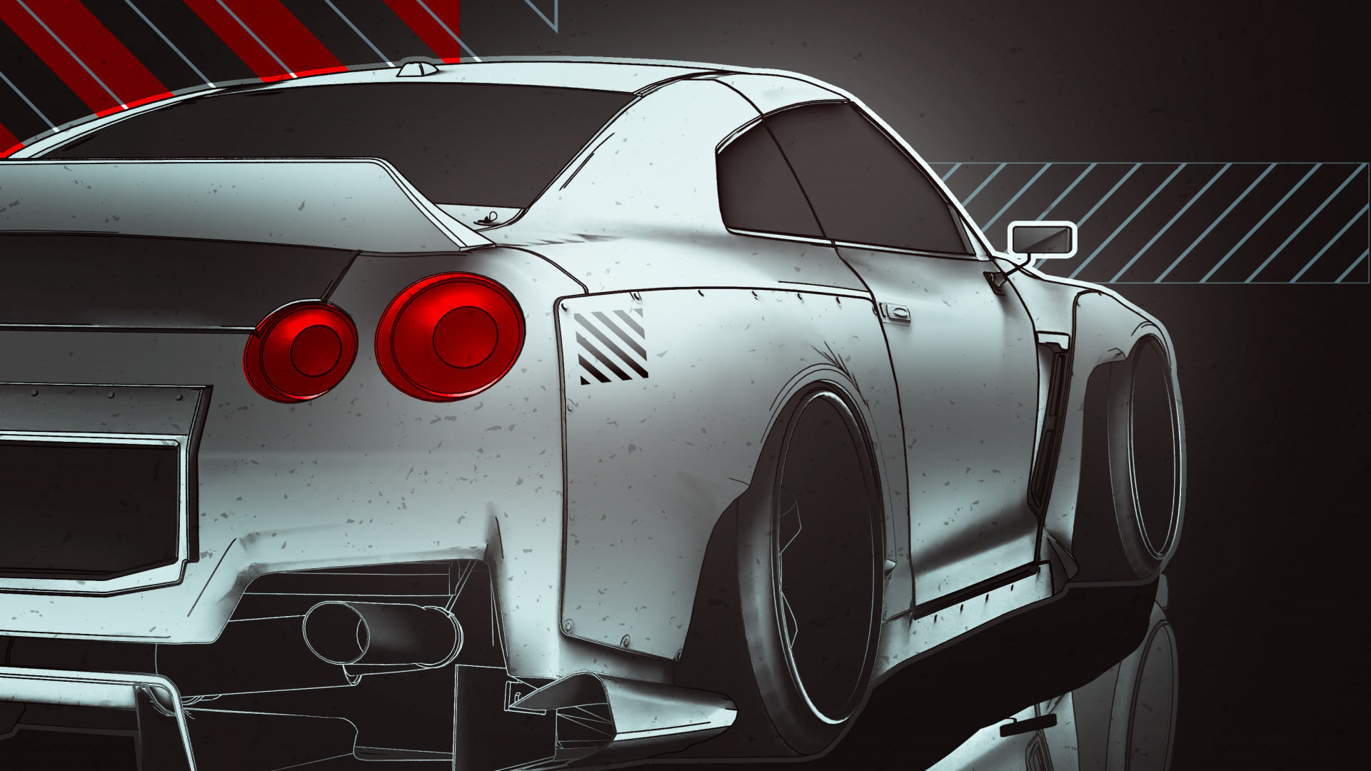 Nissan Gt-r, Nissan Skyline Gt-r, Nissan, Supercar, Roue en Alliage. Wallpaper in 1920x1080 Resolution