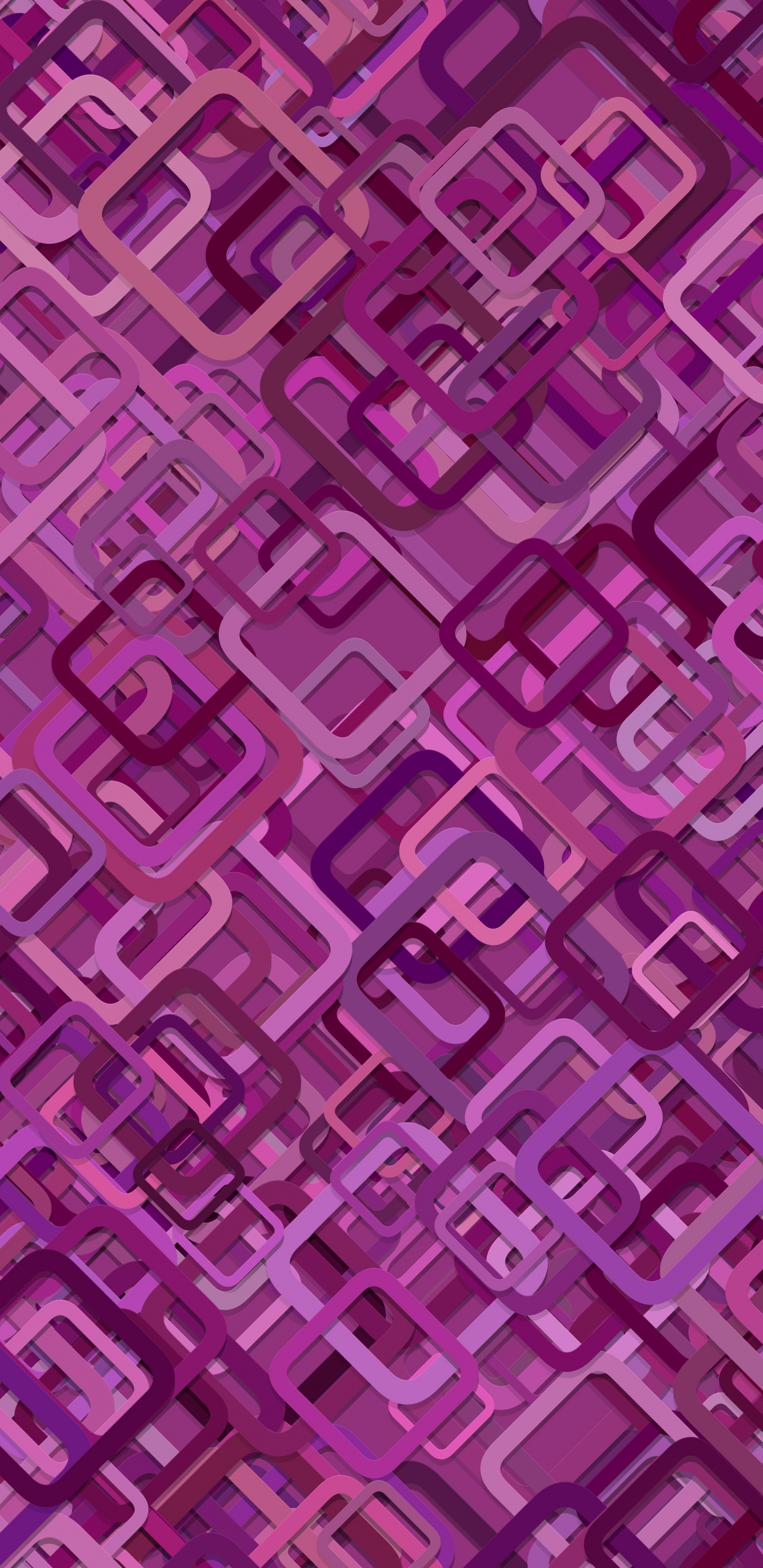 Ilustración Abstracta Púrpura y Negro. Wallpaper in 1440x2960 Resolution