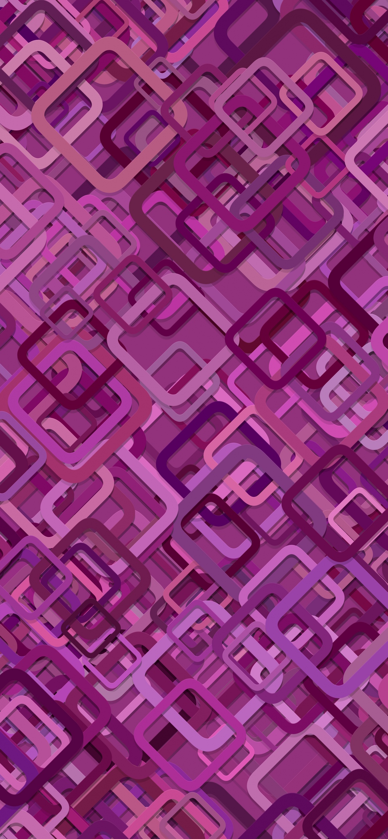 Purple and Black Abstract Illustration. Wallpaper in 1242x2688 Resolution