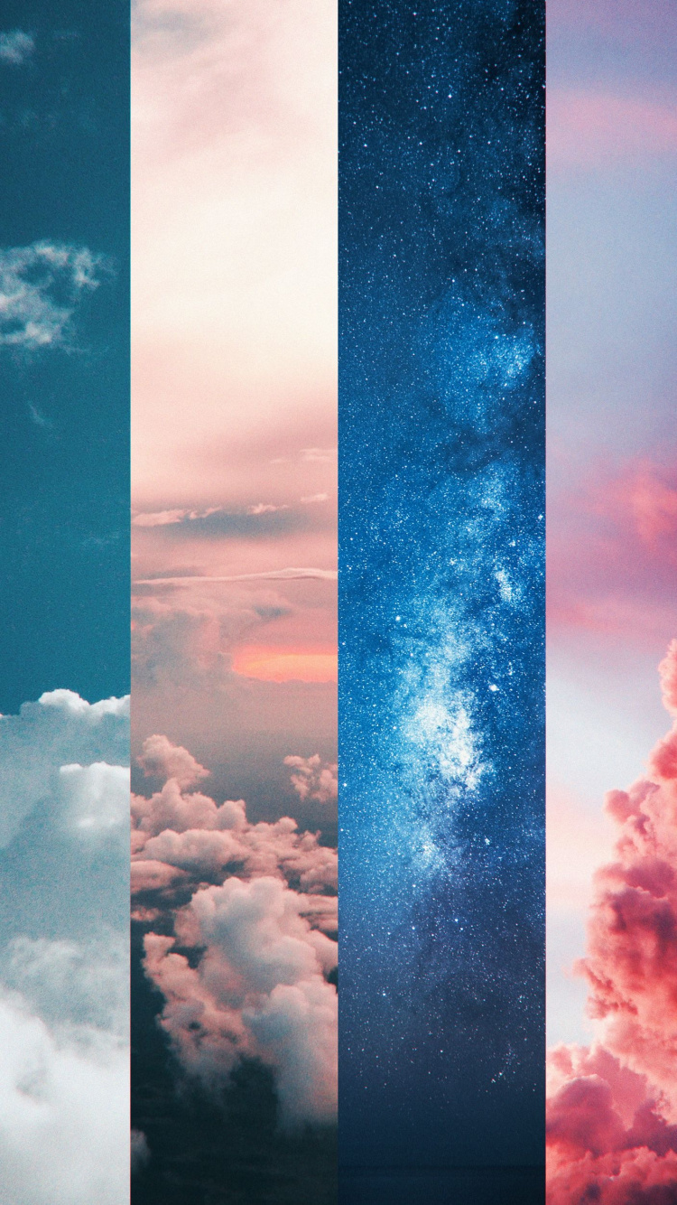 Cloud, Atmosphere, Light, Azure, Rectangle. Wallpaper in 750x1334 Resolution