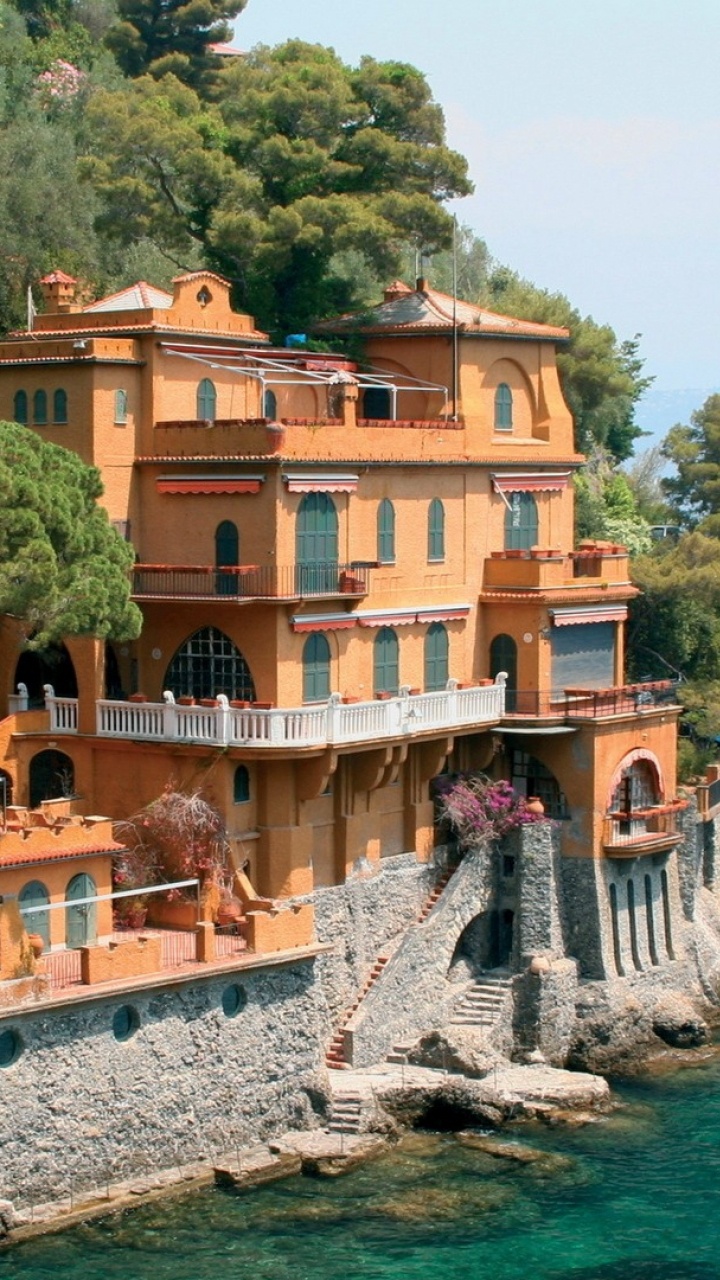 旅游业, 别墅, 正面, 历史站, 热那亚 壁纸 720x1280 允许