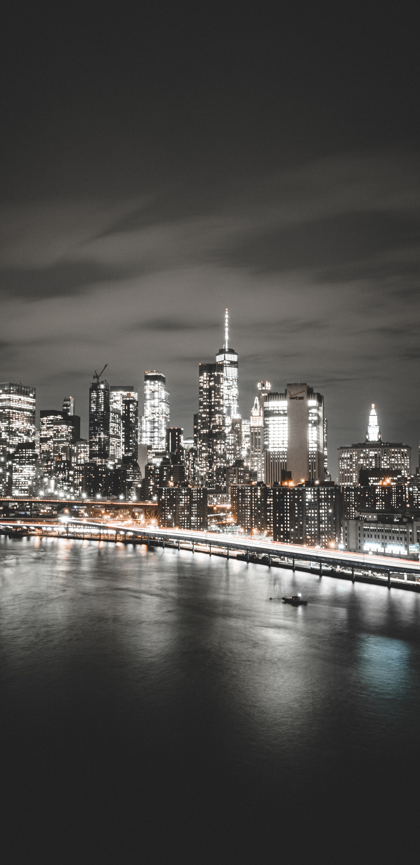 New York, Revêtements Muraux York, Android, Eau, Gratte-ciel. Wallpaper in 1440x2960 Resolution