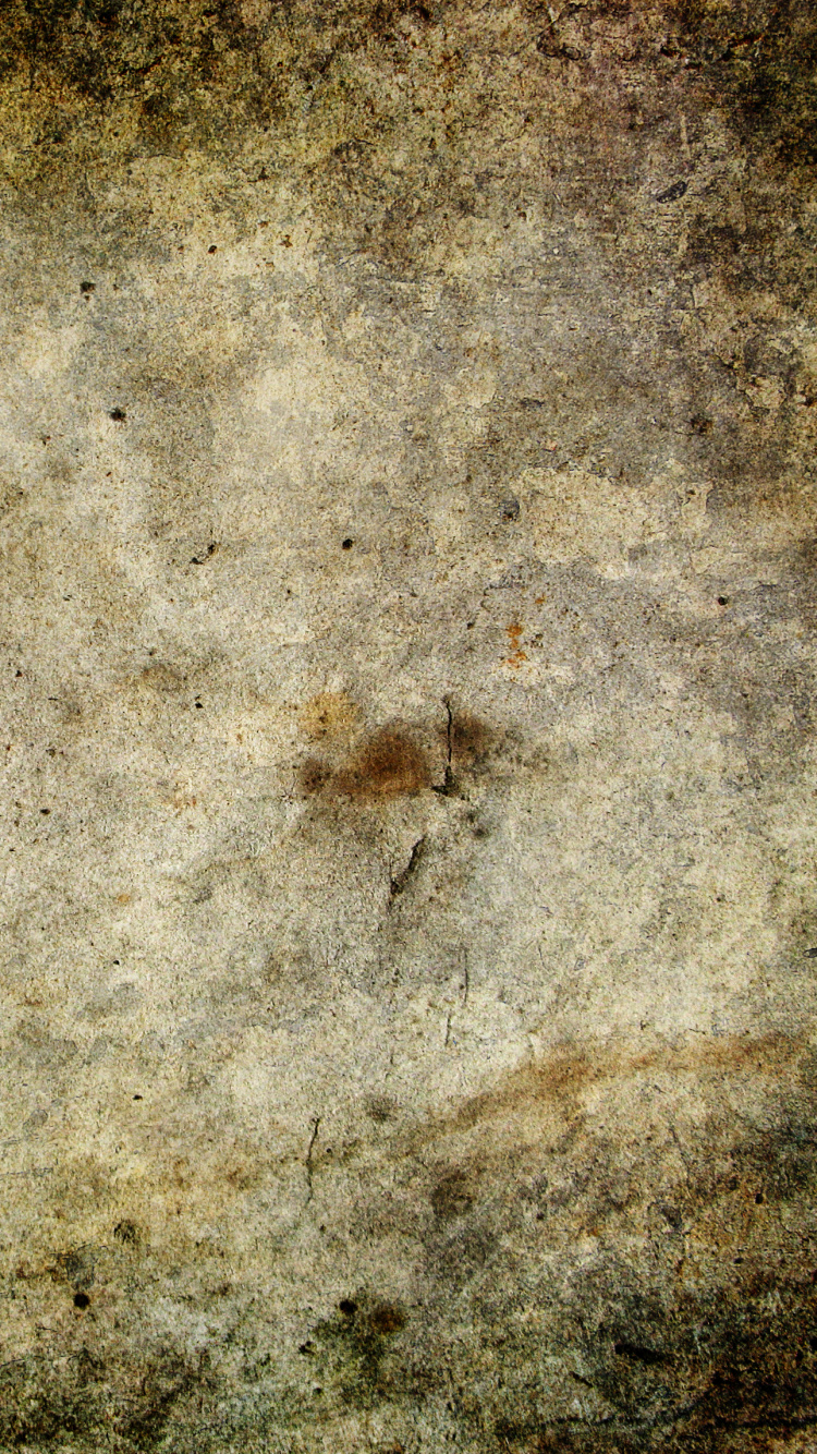 Brauner Und Schwarzer Betonboden. Wallpaper in 750x1334 Resolution