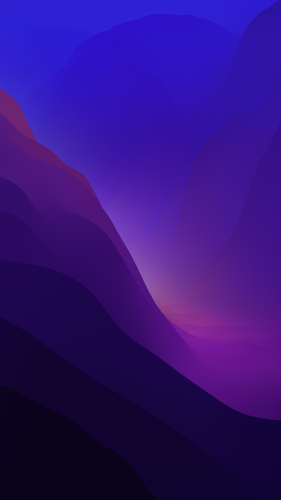 MacOS 12 Monterey – Official Stock Wallpaper 6K Resolution! (Dark). Wallpaper in 1080x1920 Resolution