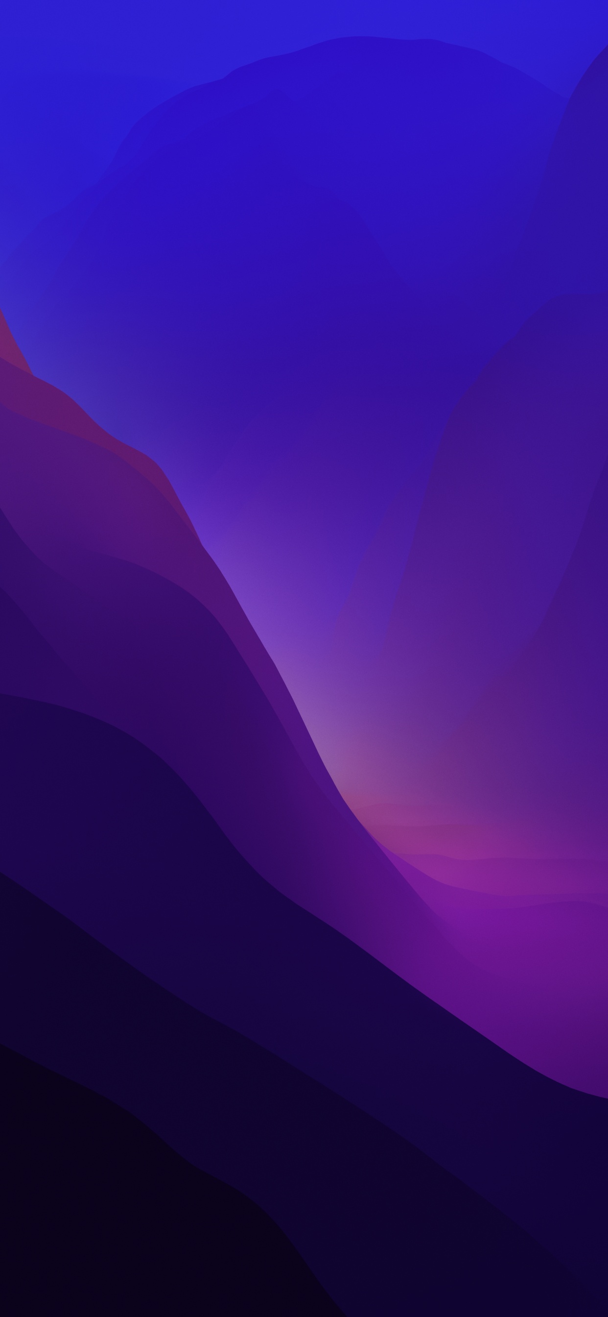 MacOS 12 Monterey – Official Stock Wallpaper 6K Resolution! (Dark). Wallpaper in 1242x2688 Resolution