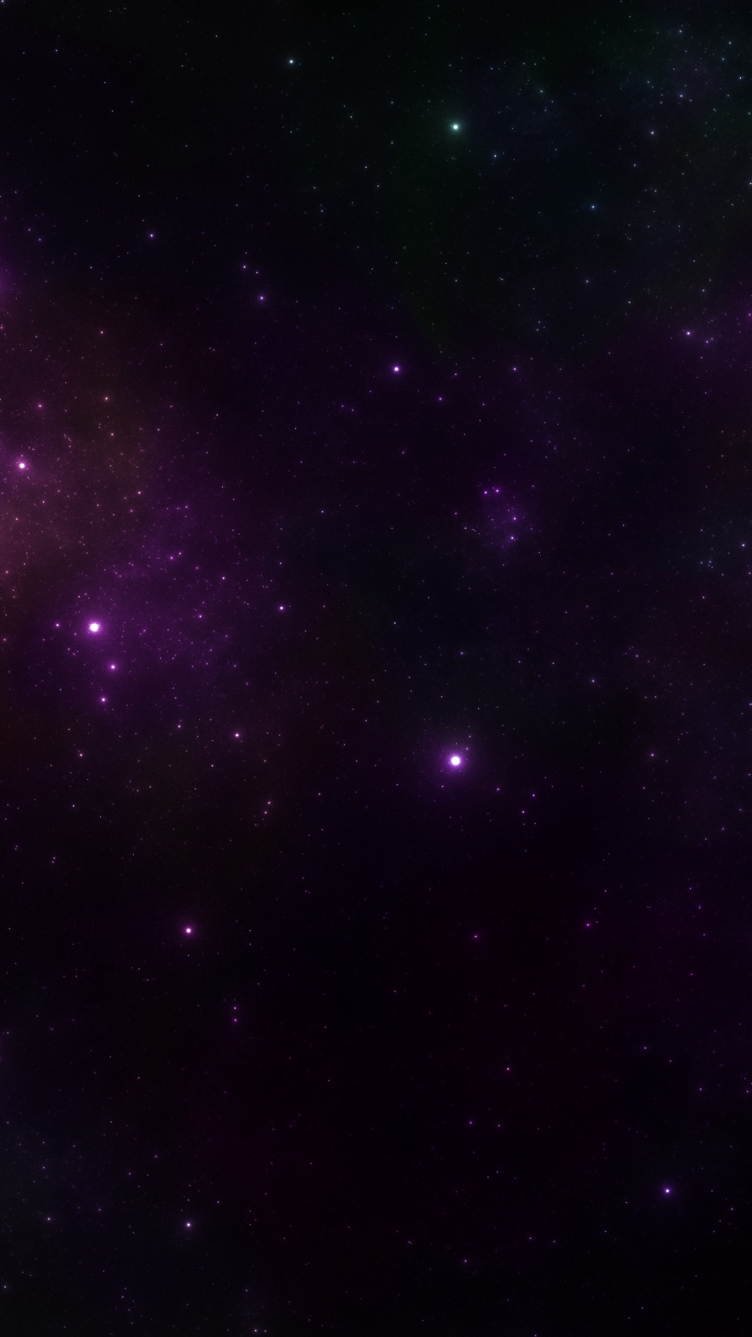 Purple and Black Starry Night. Wallpaper in 1080x1920 Resolution