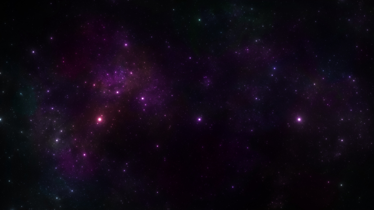 Purple and Black Starry Night. Wallpaper in 1280x720 Resolution