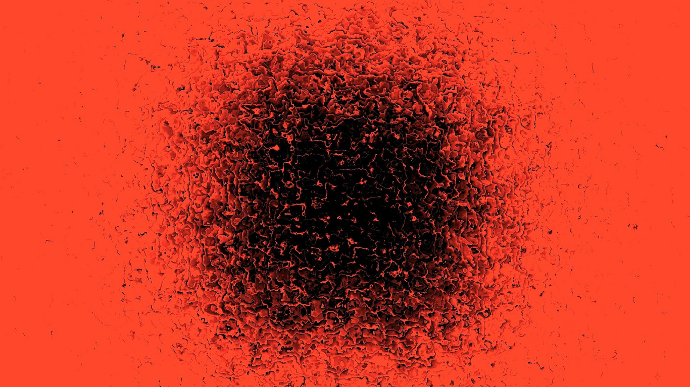 橙色, 红色的, 短信, 关闭了 壁纸 1366x768 允许