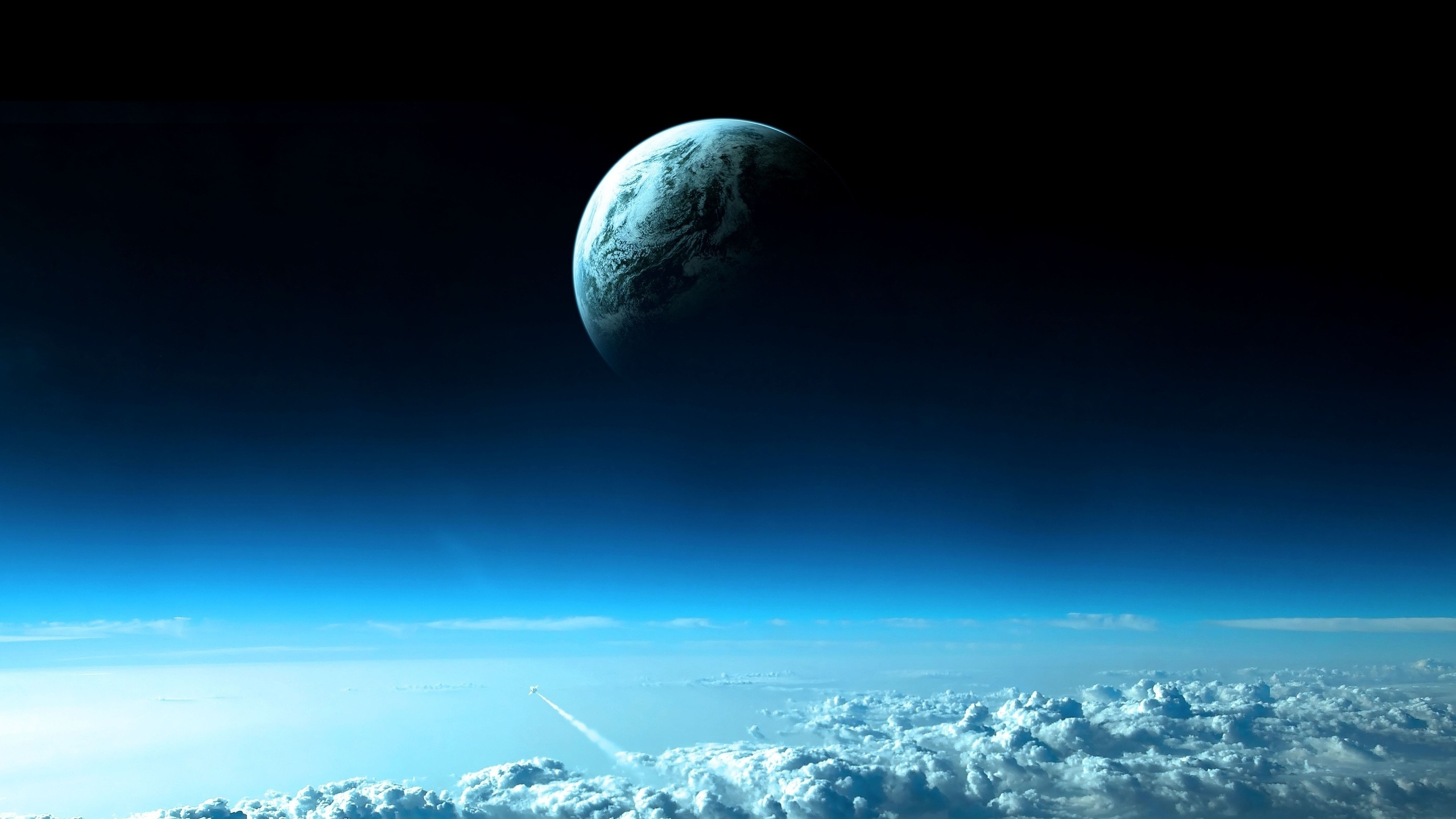 气氛, 外层空间, 这个星球, 宇宙, 空间 壁纸 2560x1440 允许