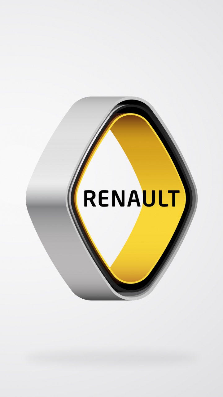 Logo Carré Noir et Jaune. Wallpaper in 720x1280 Resolution