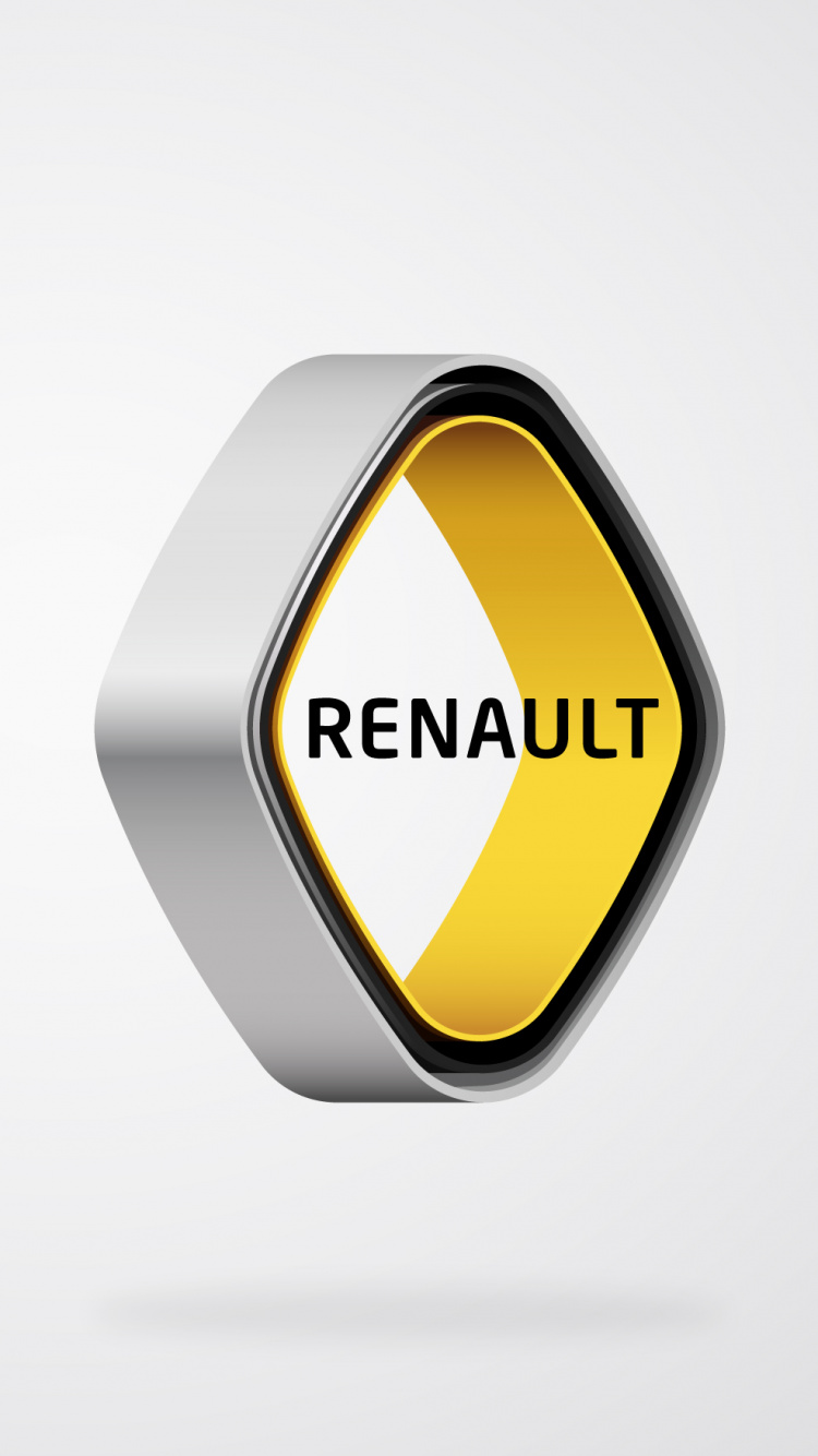 Black and Yellow Square Logo. Wallpaper in 750x1334 Resolution