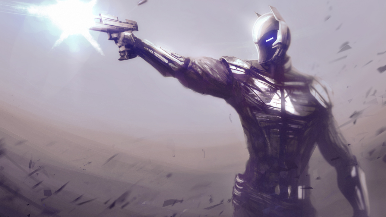 Art de Chevalier Arkham, Batman Arkham Knight, Batman, L'art Numérique, Harley Quinn. Wallpaper in 1280x720 Resolution