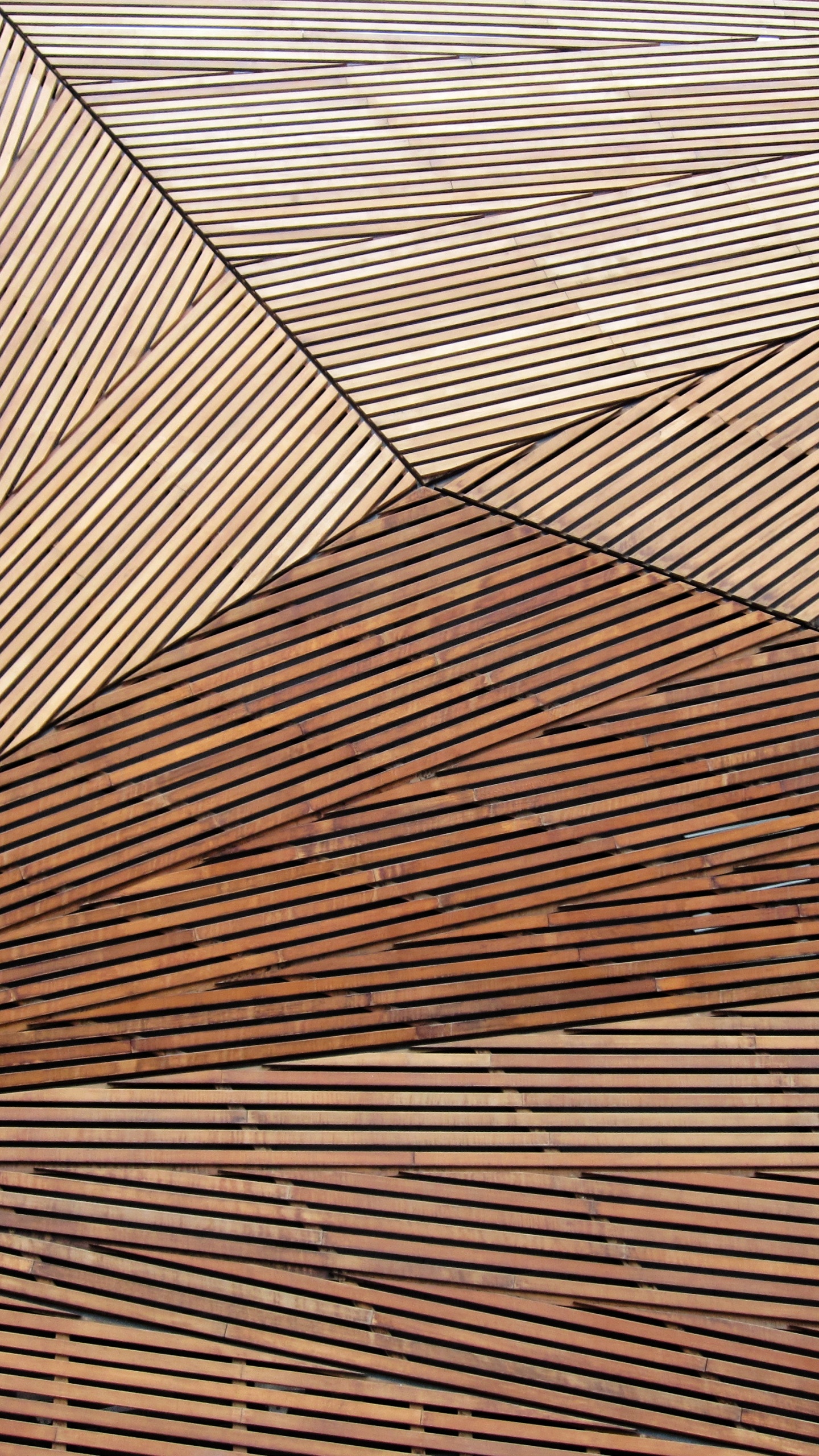 Textile Rayé Marron et Noir. Wallpaper in 1440x2560 Resolution