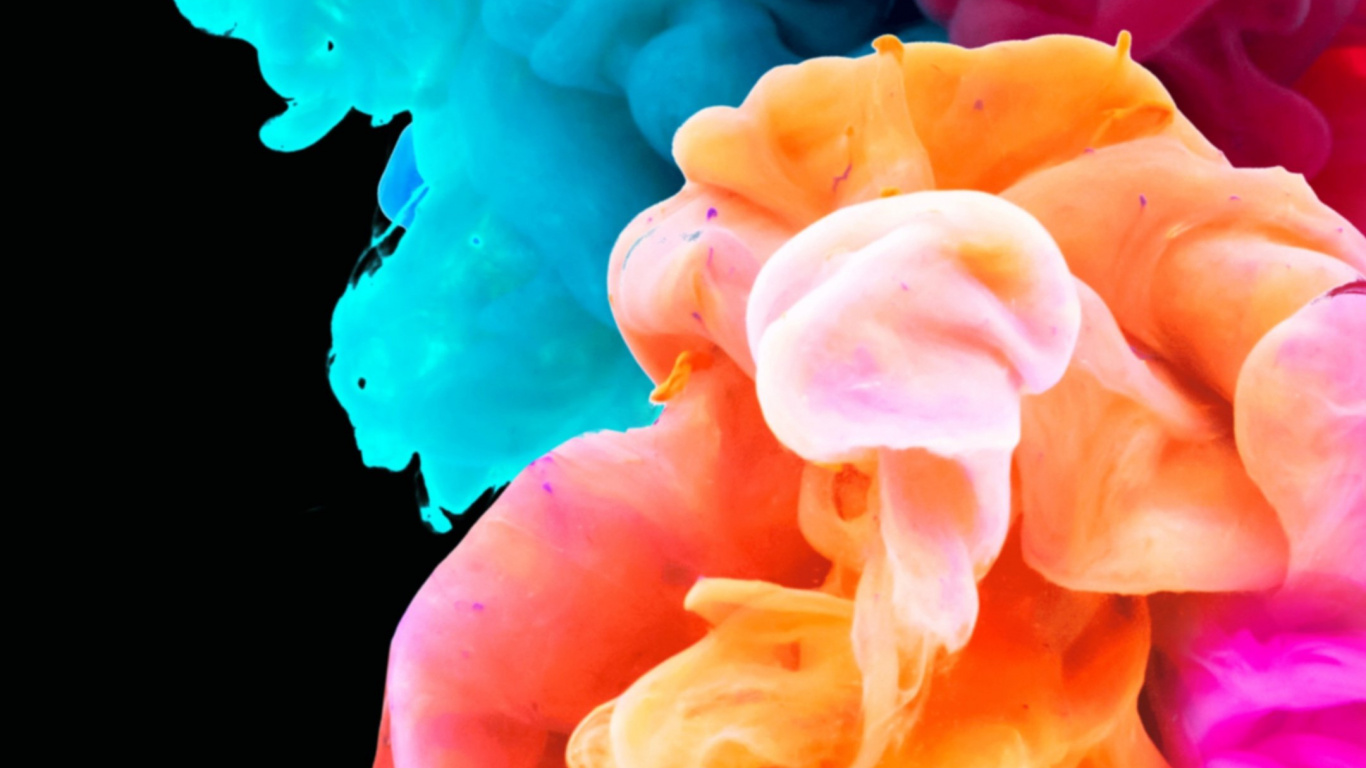 Pétalo, Blanco, Azul, Azure, Rosa. Wallpaper in 1366x768 Resolution