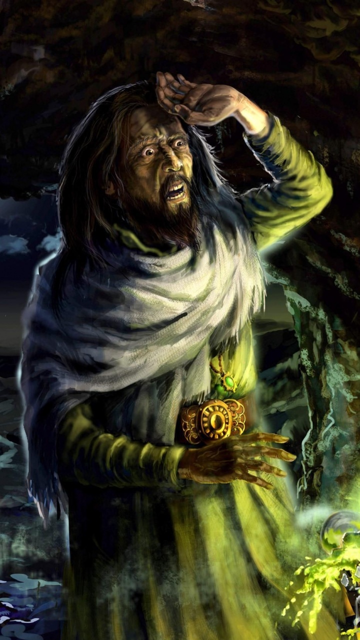 Magic, Magician, Mythology, Prophet, Art. Wallpaper in 720x1280 Resolution