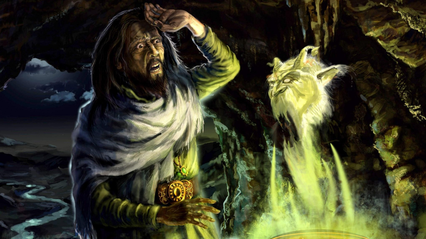 Magie, Magicienne, la Mythologie, Prophète, Art. Wallpaper in 1366x768 Resolution