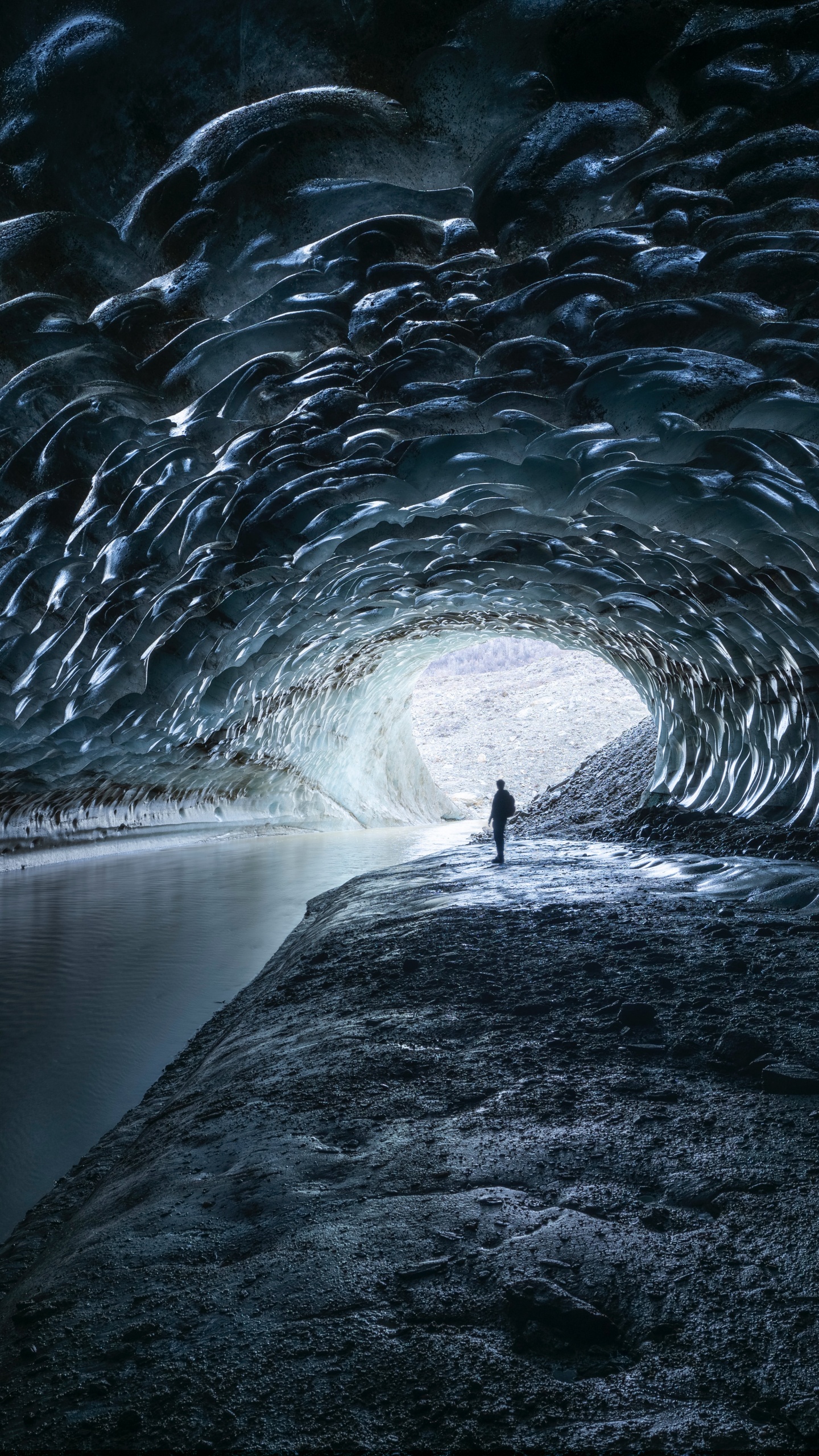 Castner Creek, Atmosphère, Les Ressources en Eau, Eau, Surface de la Route. Wallpaper in 1440x2560 Resolution