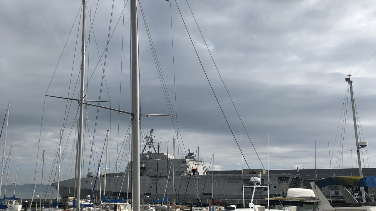 Marina, Yate, Mástil, Moto de Agua, Barco. Wallpaper in 1280x720 Resolution