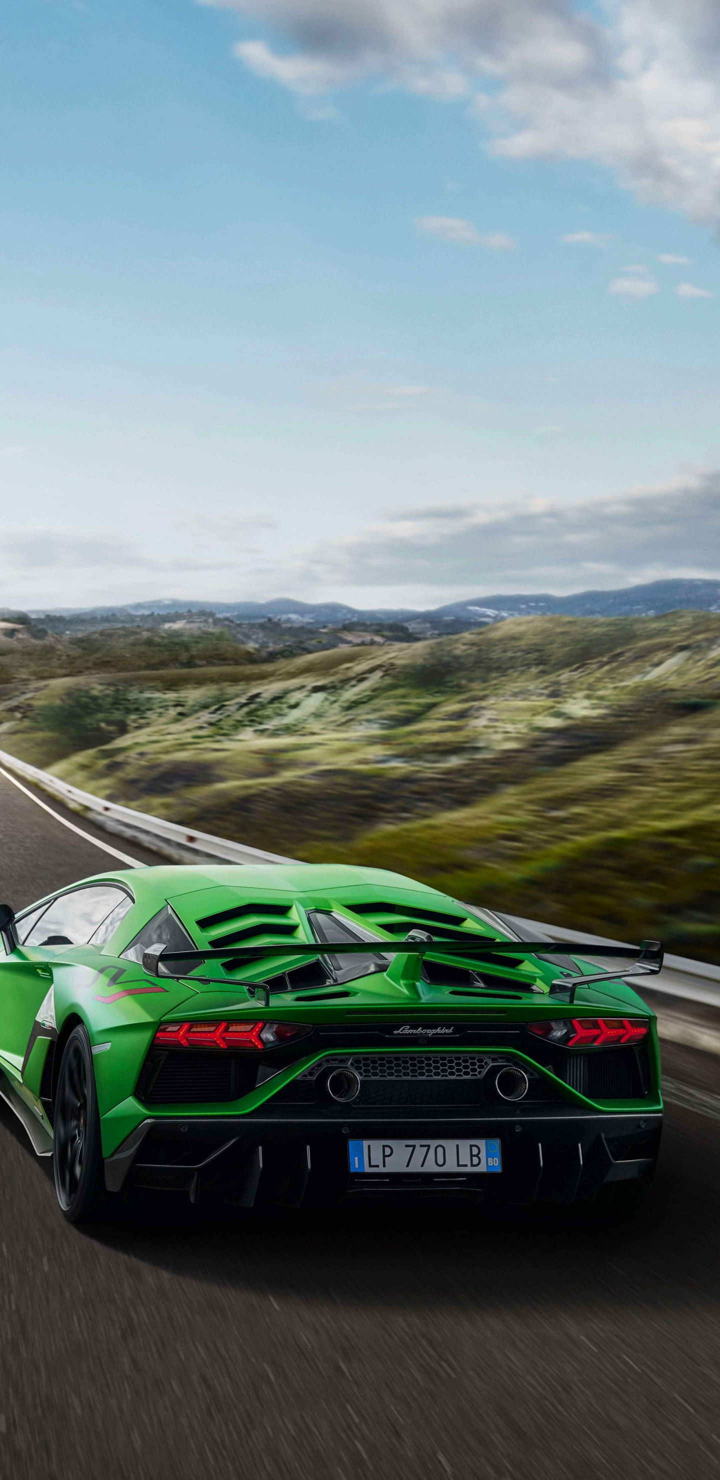 Lamborghini Aventador s, Lamborghini Aventador Roadster, Lamborghini, Car, Sportwagen. Wallpaper in 1440x2960 Resolution