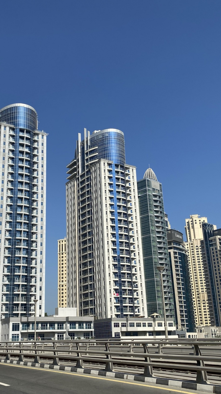 Dubai, Agencia de Viajes Educativos, Torre de Bloques, Urbe, Arquitectura. Wallpaper in 750x1334 Resolution