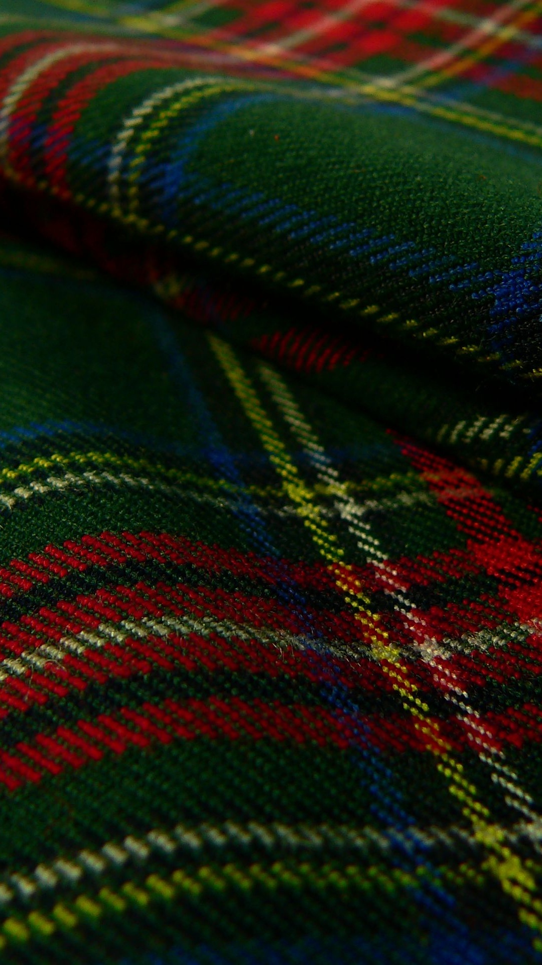 Blue Red and Yellow Plaid Textile. Wallpaper in 1080x1920 Resolution