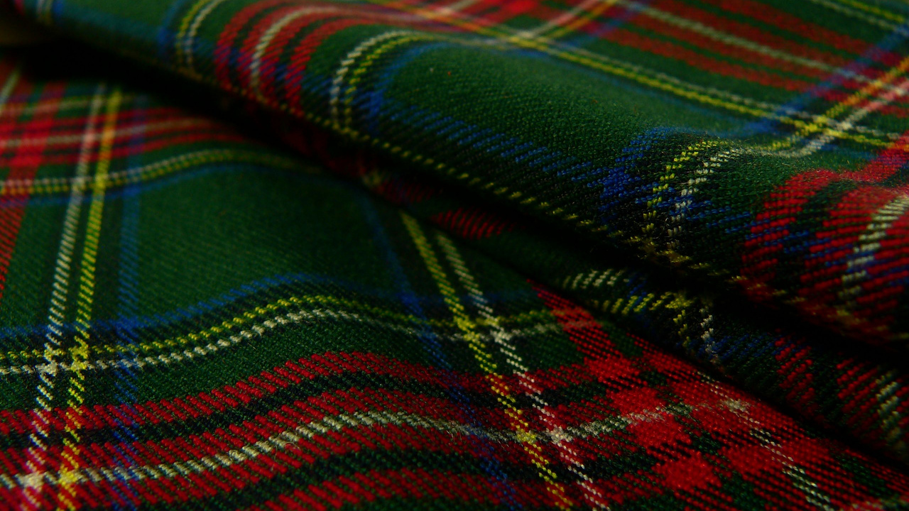 Blue Red and Yellow Plaid Textile. Wallpaper in 1280x720 Resolution