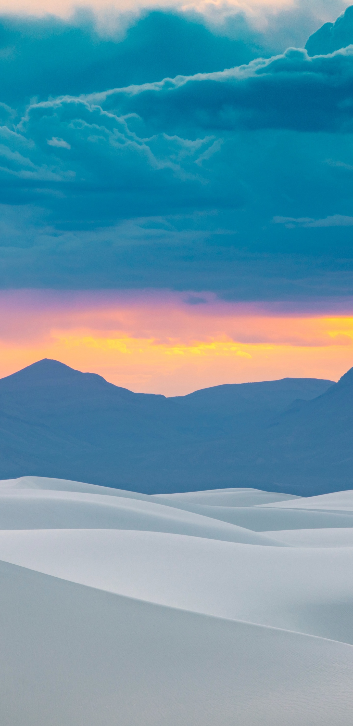 Esthétique du Désert, Parc National de White Sands, Macaron, Esthétique, Dune. Wallpaper in 1440x2960 Resolution