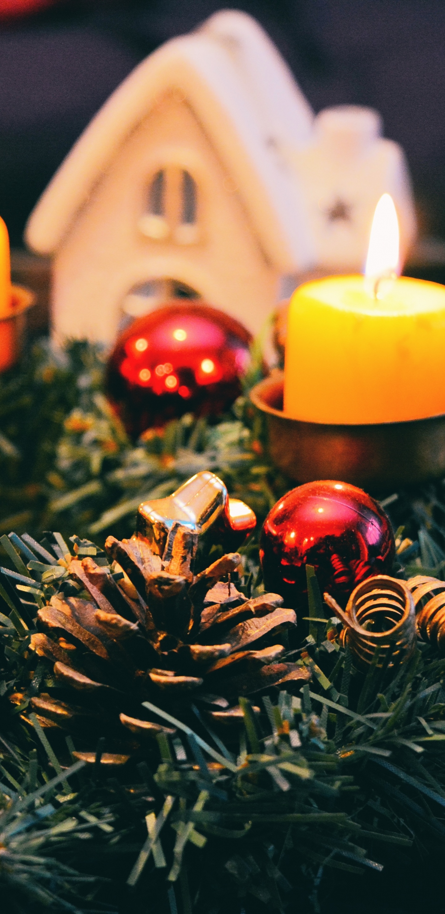 Le Jour De Noël, Marché de Noël, Noël et Les Fêtes, de la Musique de Noël, Les Lumières de Noël. Wallpaper in 1440x2960 Resolution