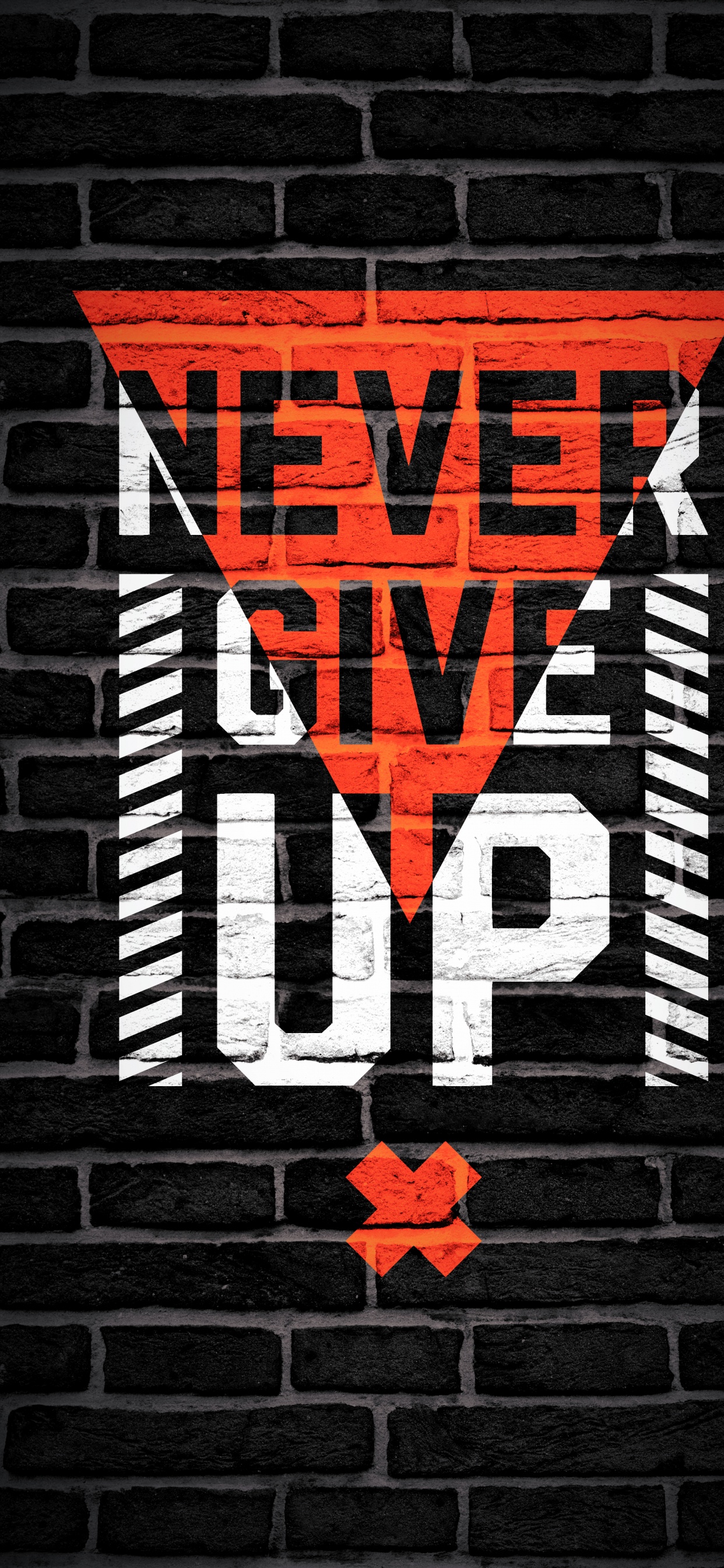 Orange, Textile, Brickwork, Brick, Art. Wallpaper in 1242x2688 Resolution