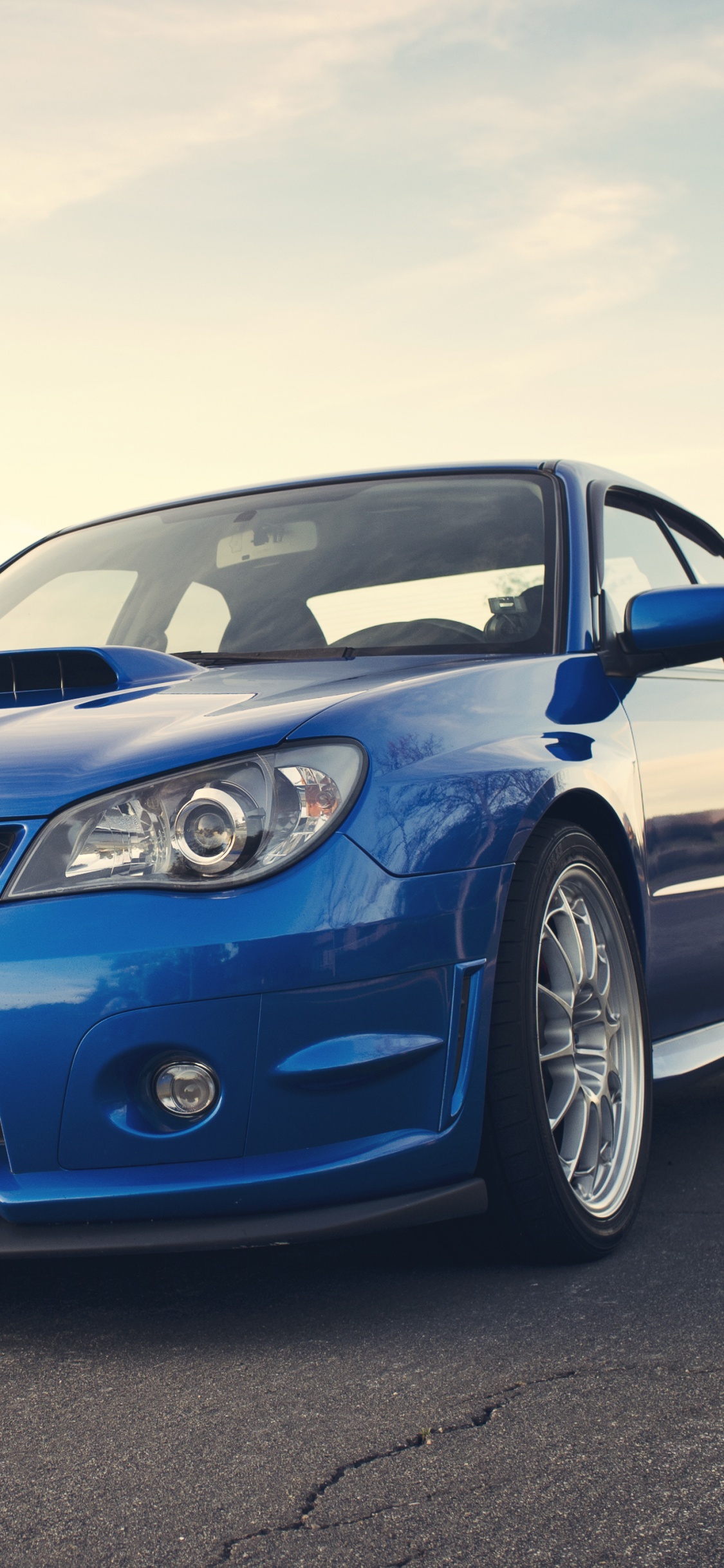 斯巴鲁, Rim, 铝合金轮毂, 保险杠, Wrx Sti 壁纸 1125x2436 允许