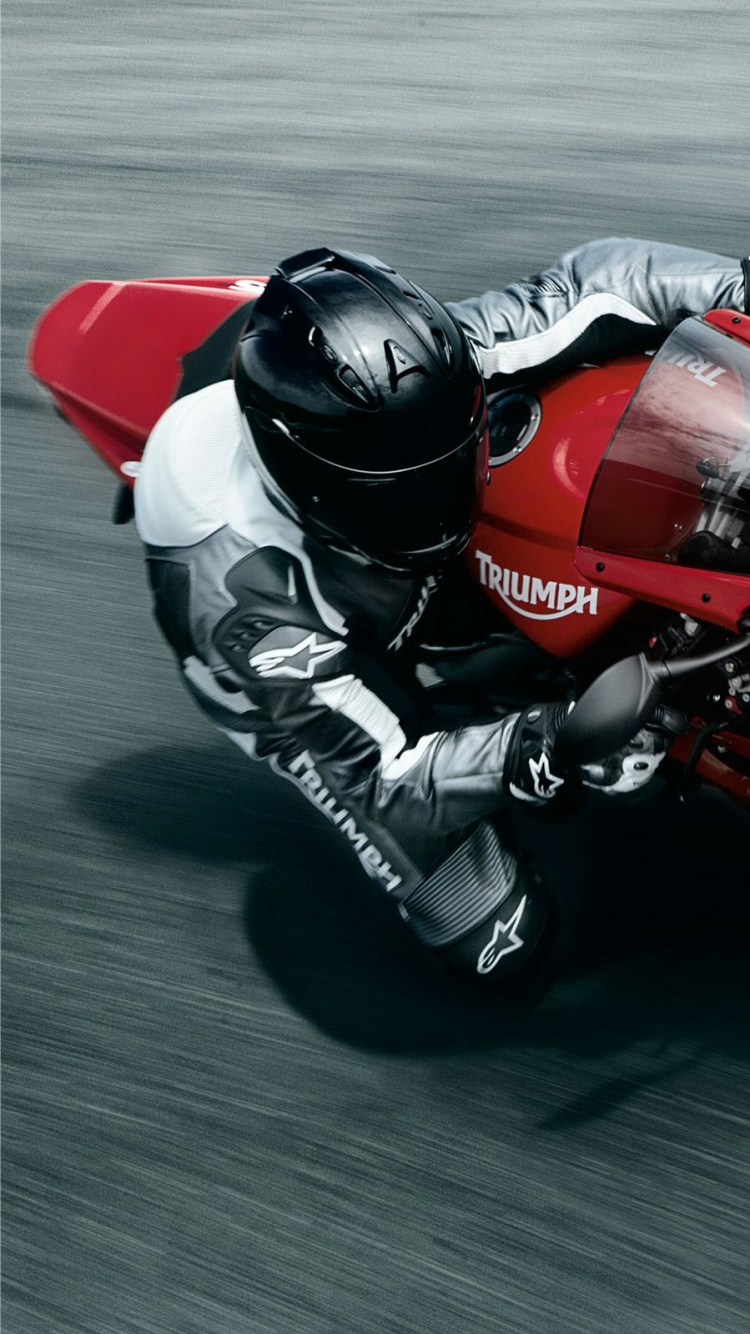 Red and Black Sports Car on Gray Asphalt Road. Wallpaper in 750x1334 Resolution