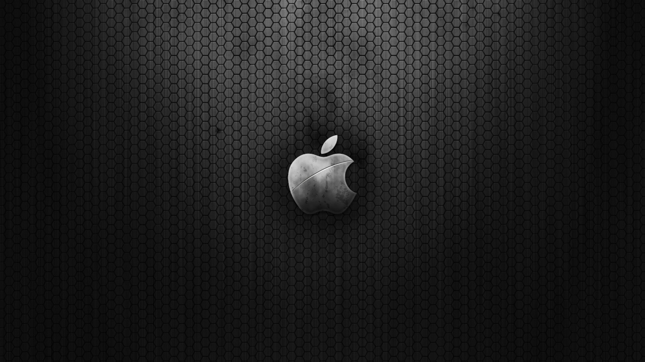 Apple, 黑色的, 电视, 黑色和白色的 壁纸 1280x720 允许